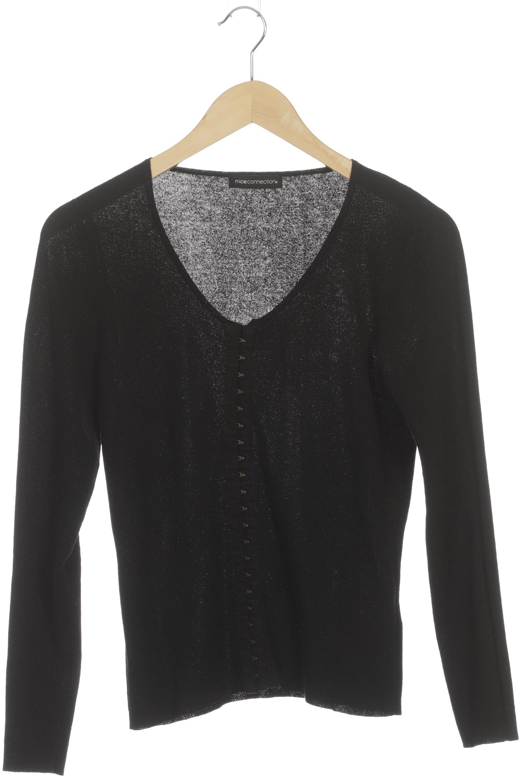 

Nice Connection Damen Strickjacke, schwarz, Gr. 42