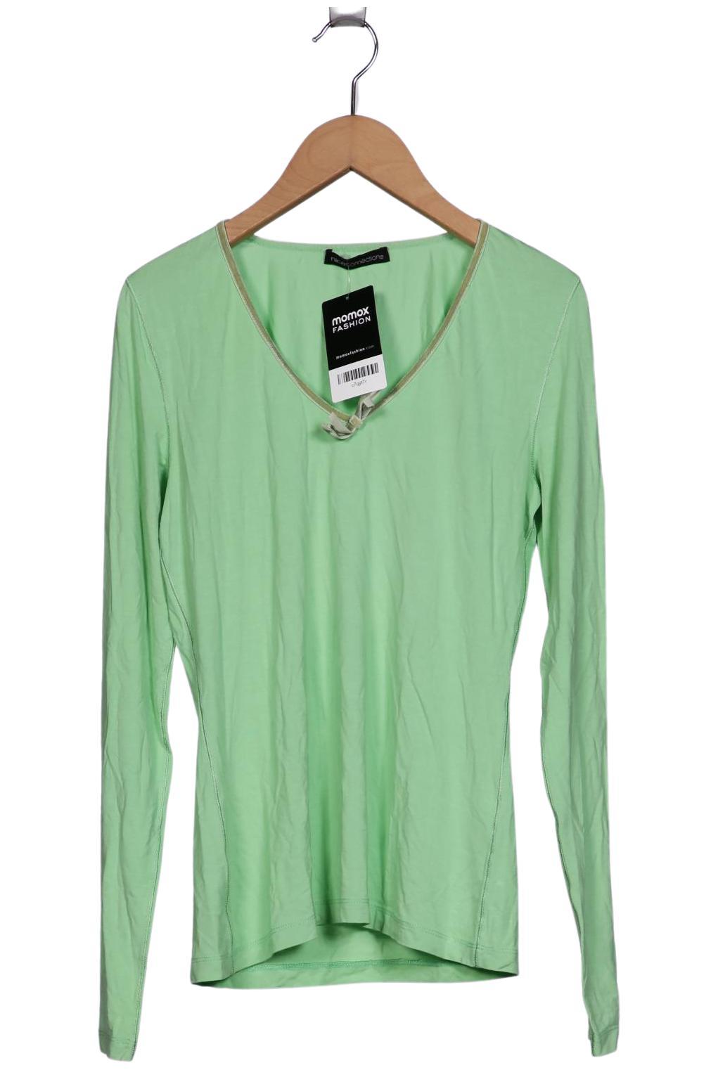 Thumbnail - Nice Connection Damen Langarmshirt, hellgrün, Gr. 38