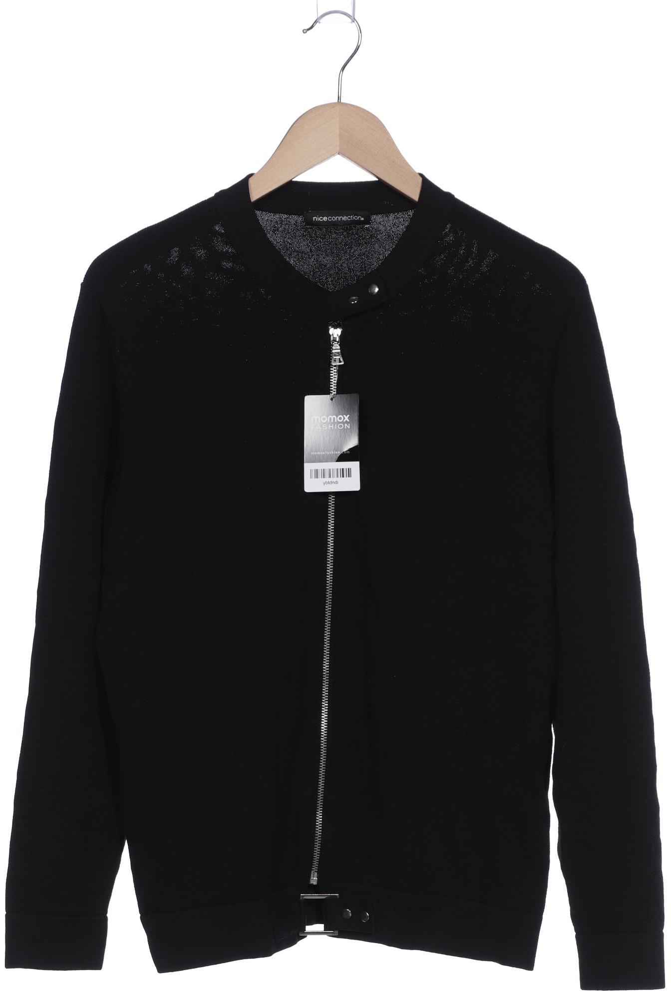 

Nice Connection Damen Strickjacke, schwarz, Gr. 42