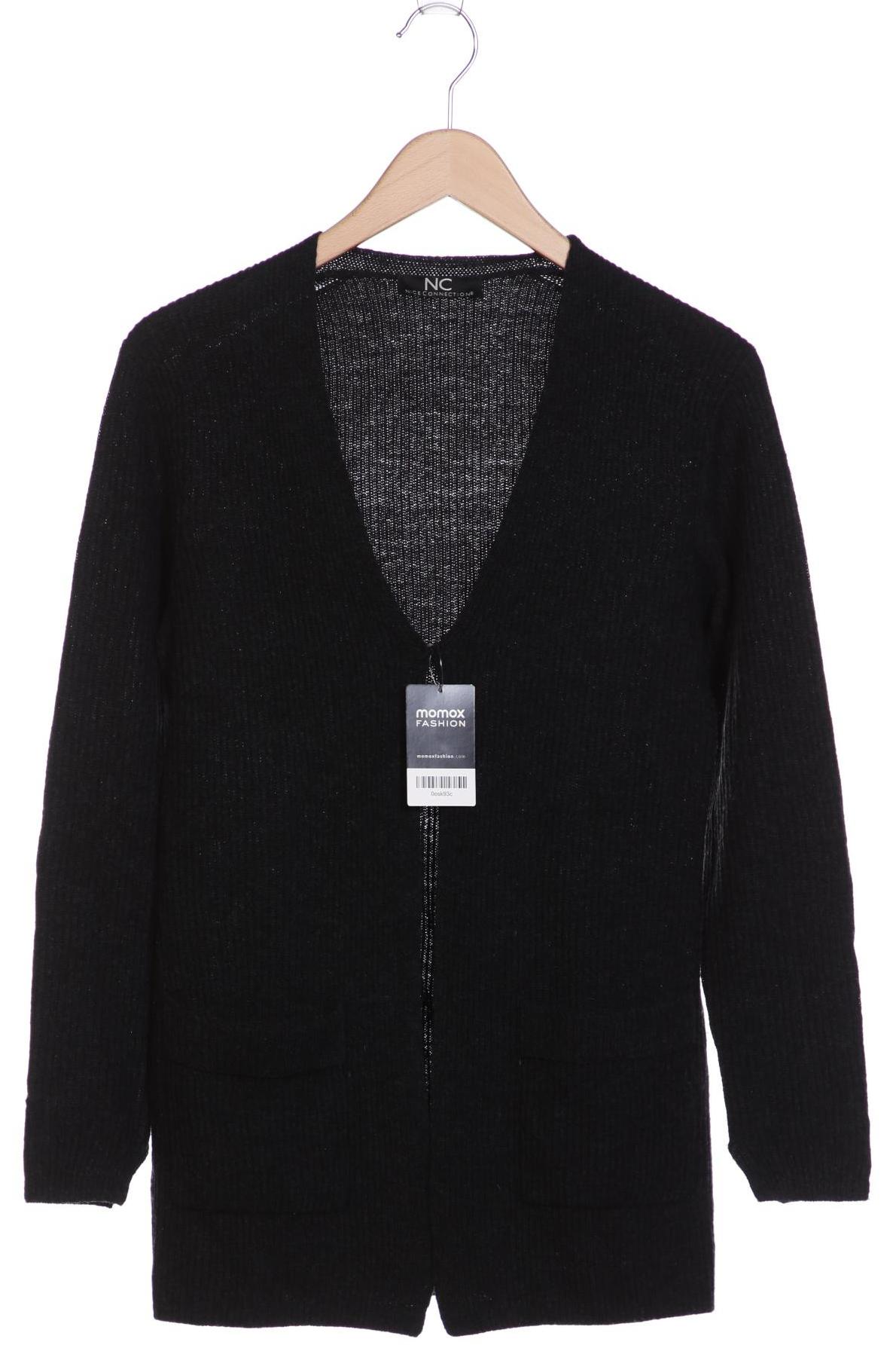

Nice Connection Damen Strickjacke, schwarz, Gr. 36