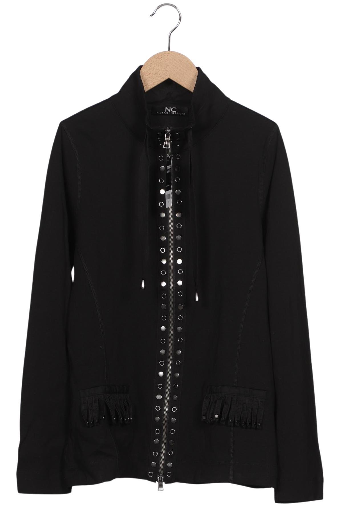 

Nice Connection Damen Strickjacke, schwarz, Gr. 42