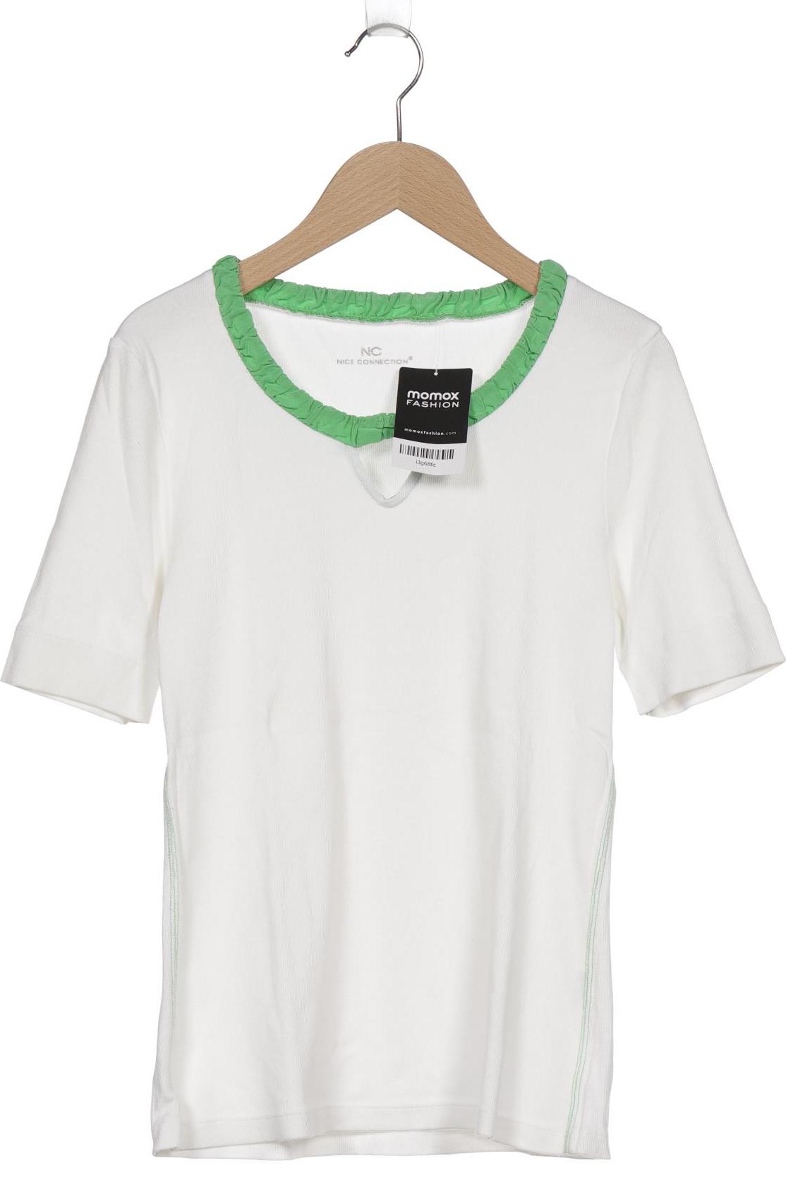 

NICE CONNECTION Damen T-Shirt, cremeweiß