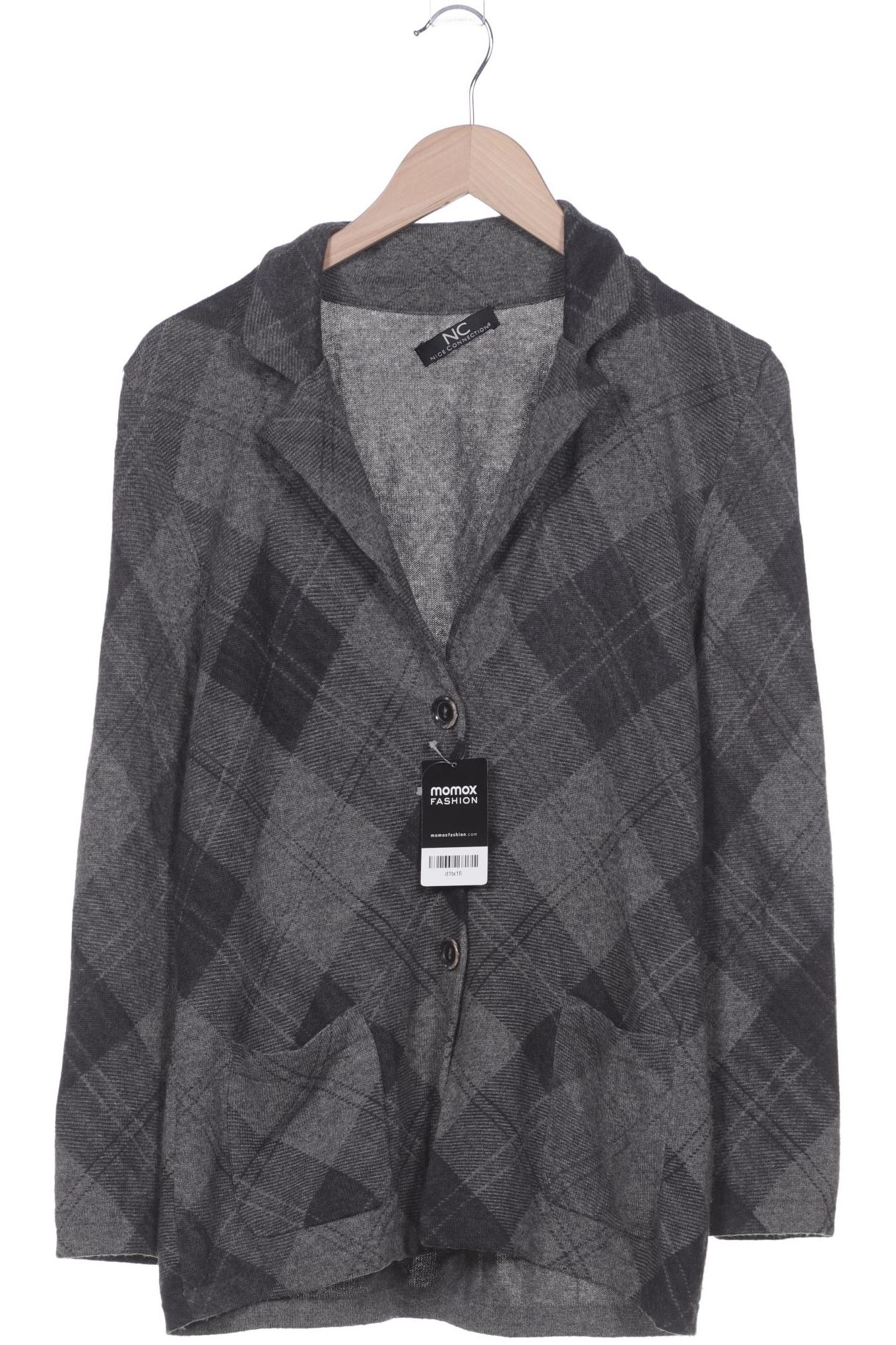 

Nice Connection Damen Strickjacke, grau, Gr. 40