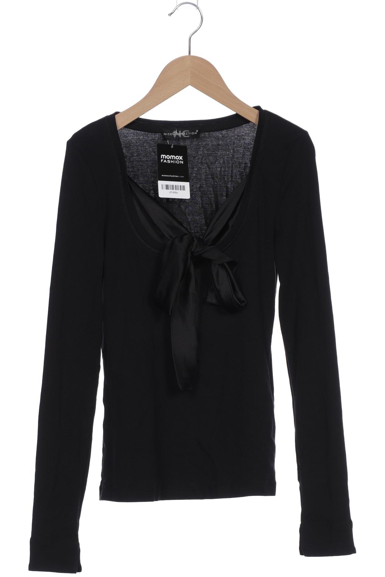 

NICE CONNECTION Damen Langarmshirt, schwarz