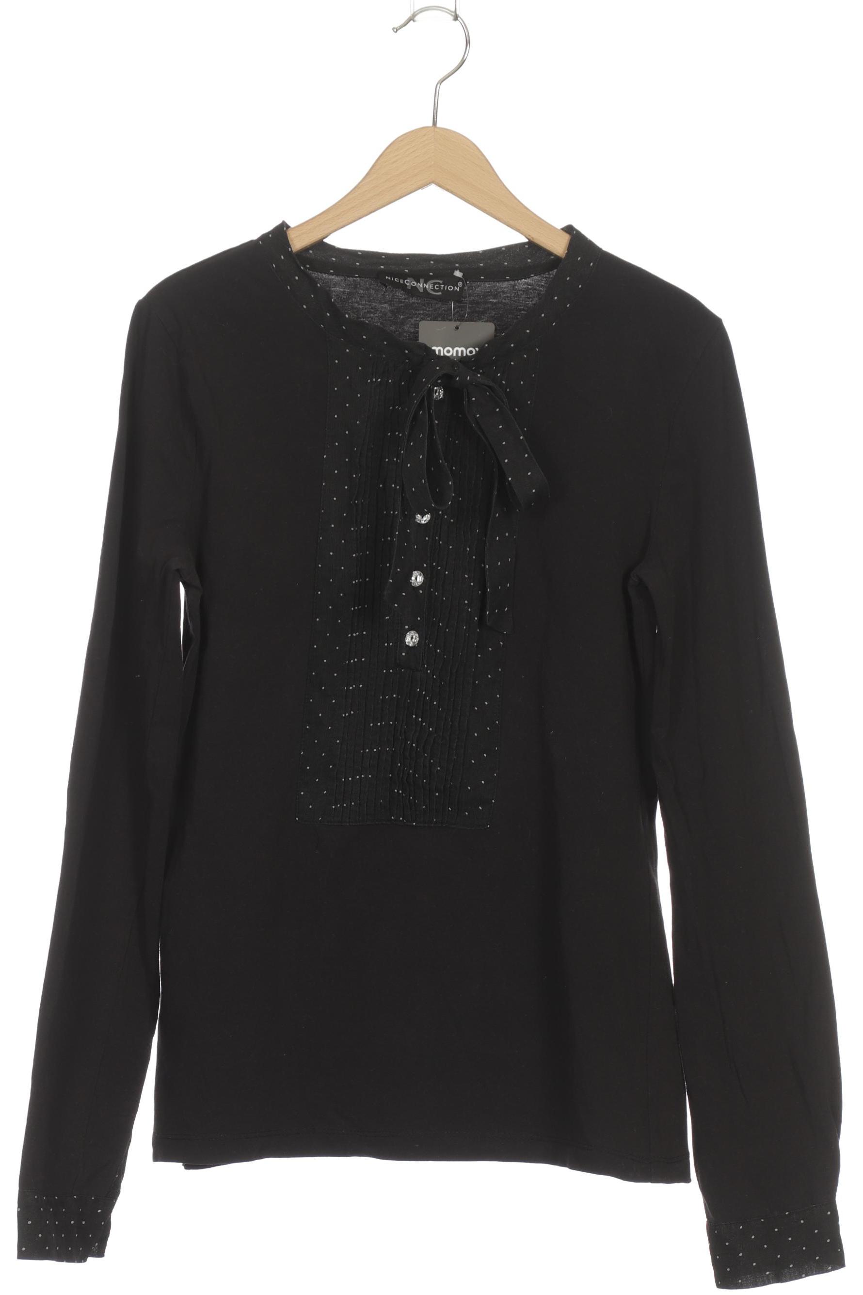 

Nice Connection Damen Langarmshirt, schwarz, Gr. 38