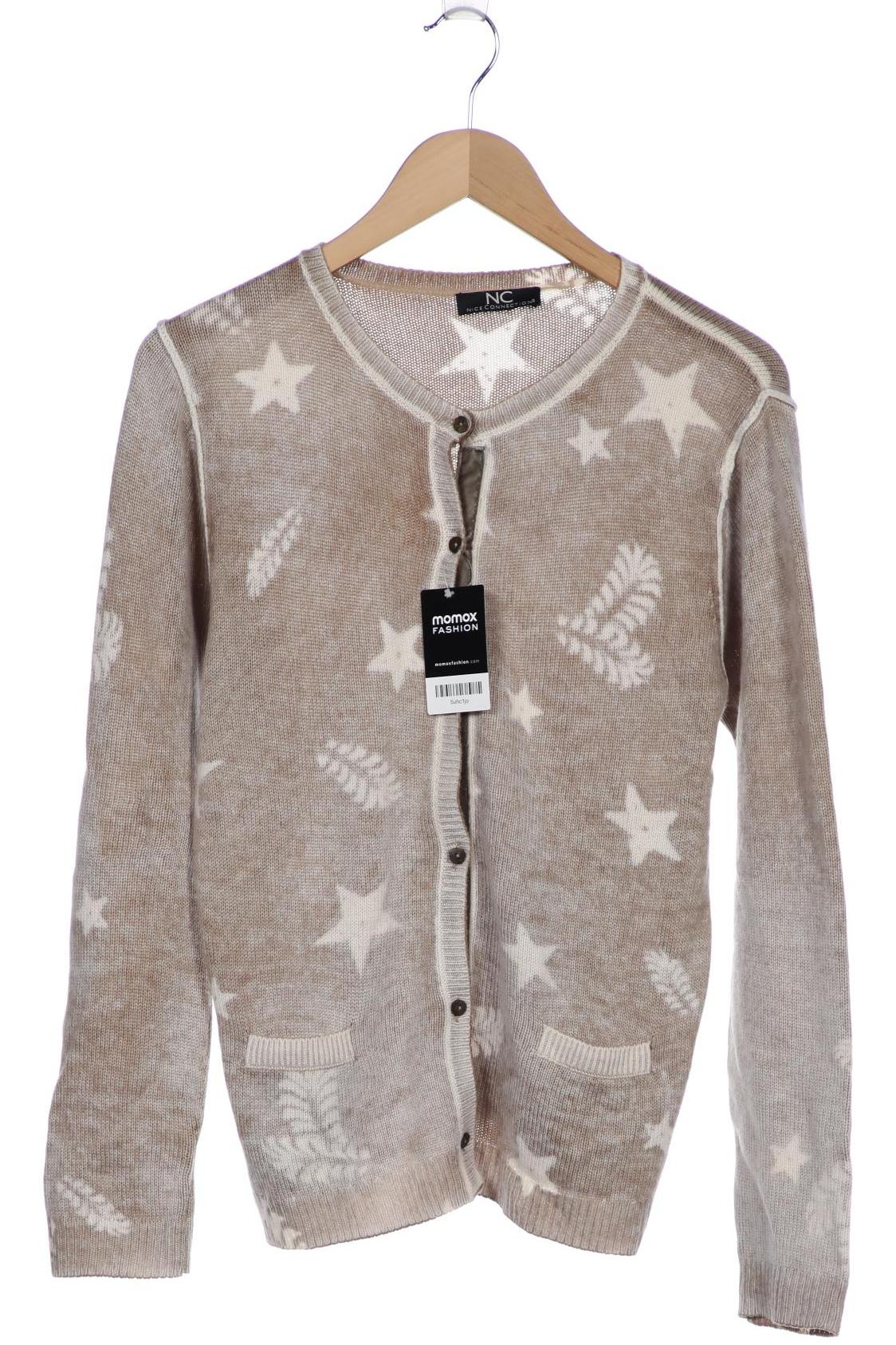 

Nice Connection Damen Strickjacke, beige, Gr. 40