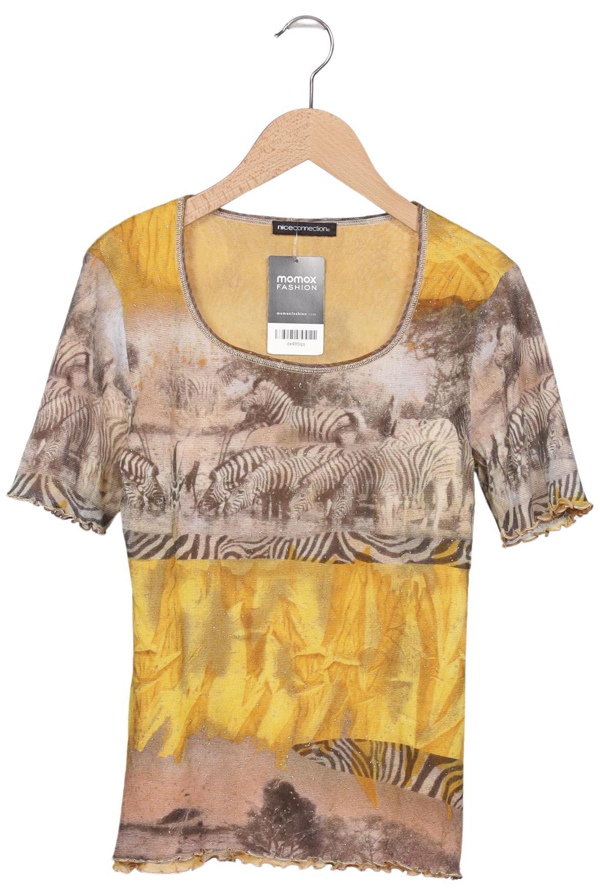 

Nice Connection Damen T-Shirt, gelb, Gr. 38