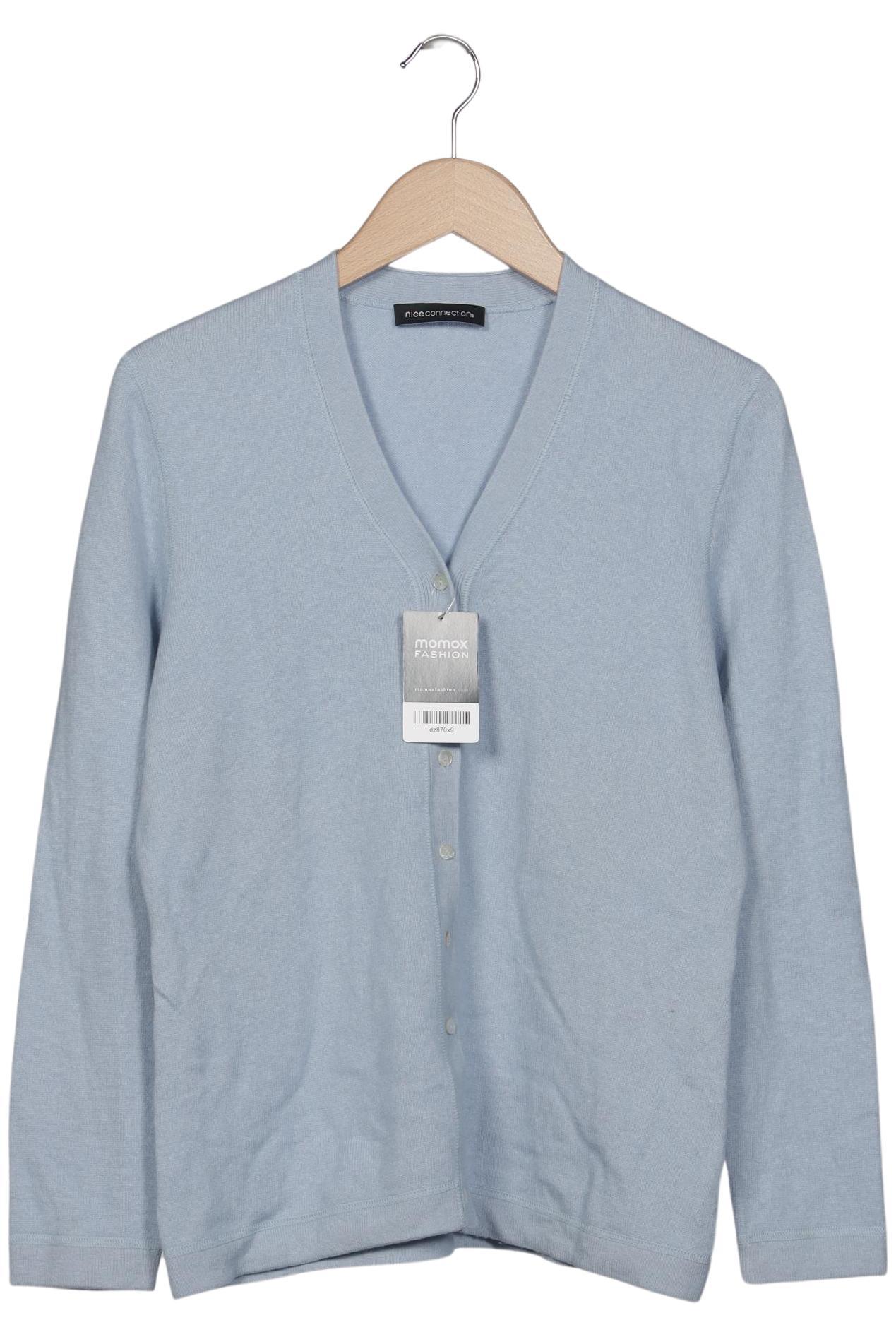 

Nice Connection Damen Strickjacke, hellblau, Gr. 42
