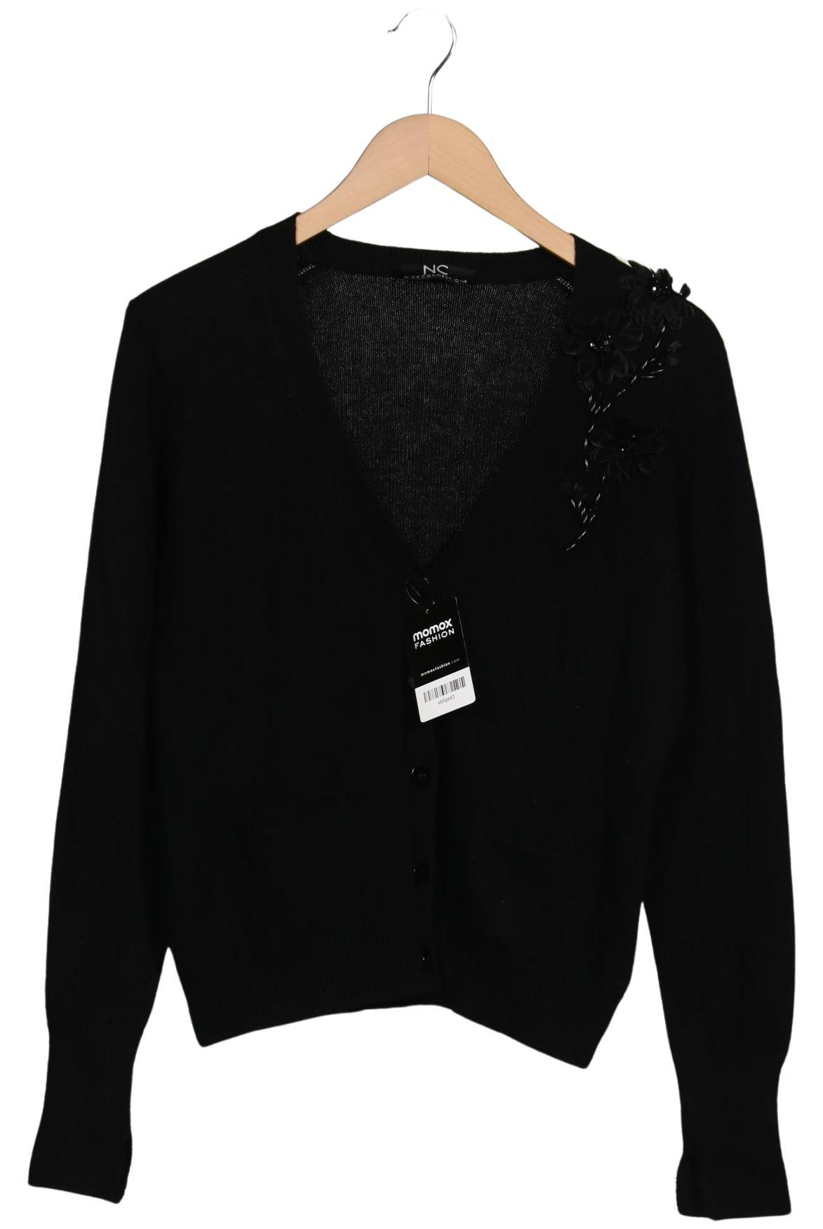 

Nice Connection Damen Strickjacke, schwarz, Gr. 38