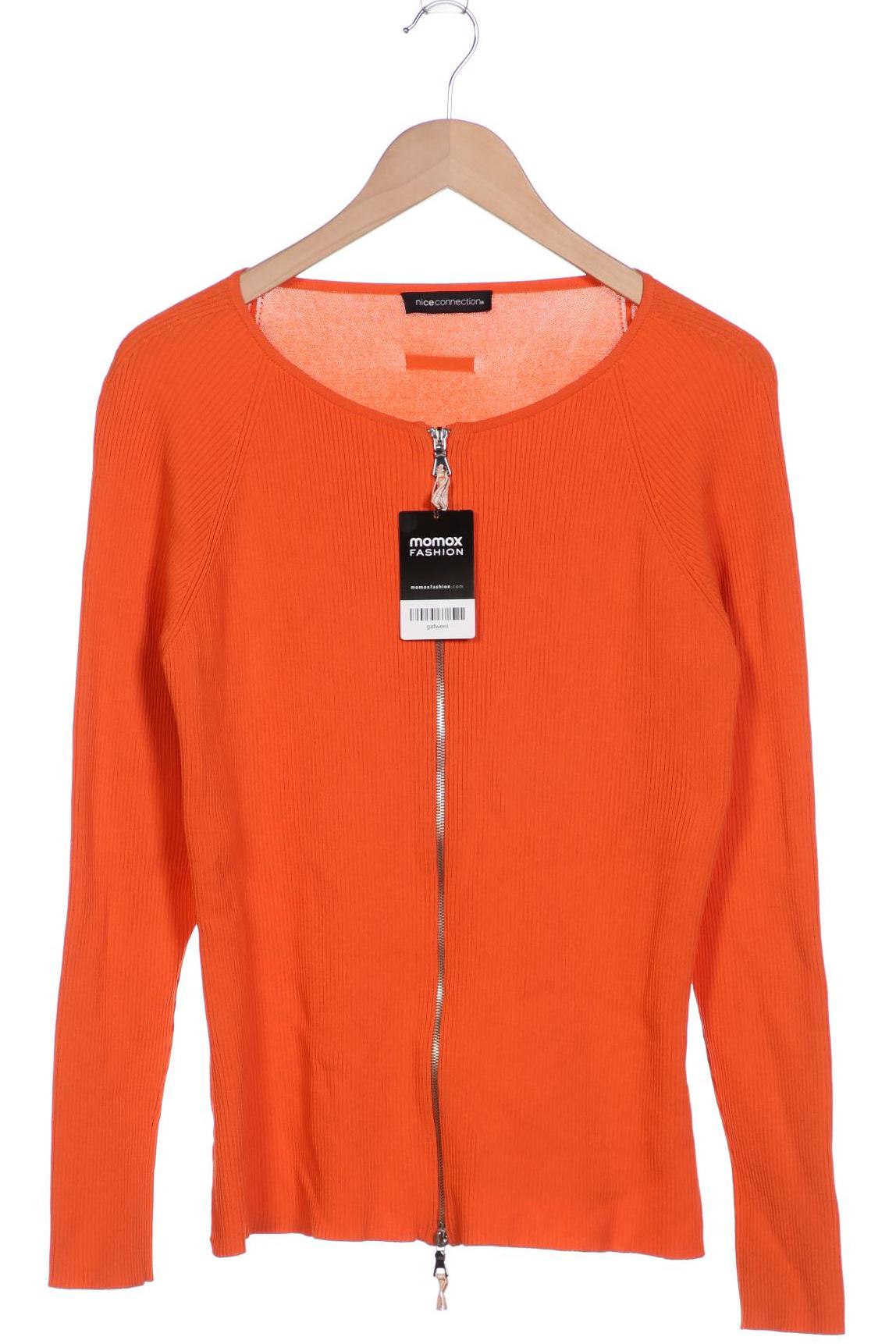 

Nice Connection Damen Strickjacke, orange, Gr. 42