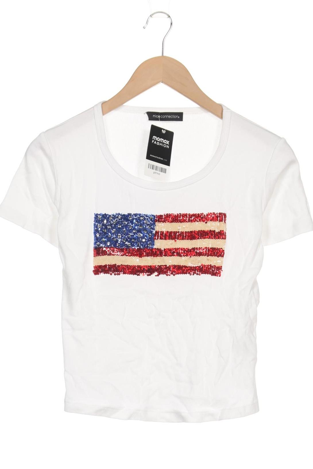 

Nice Connection Damen T-Shirt, weiß, Gr. 36