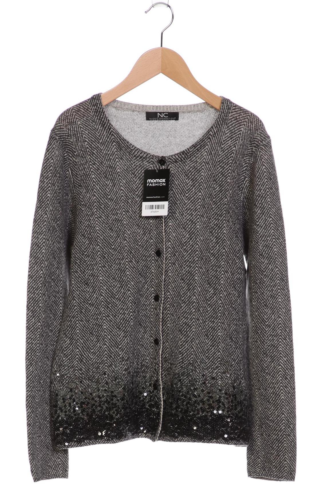 

NICE CONNECTION Damen Strickjacke, grau