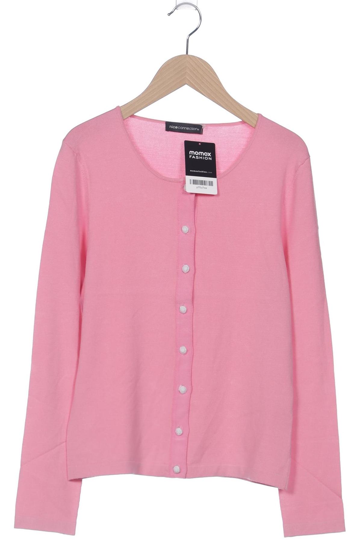 

Nice Connection Damen Strickjacke, pink, Gr. 40