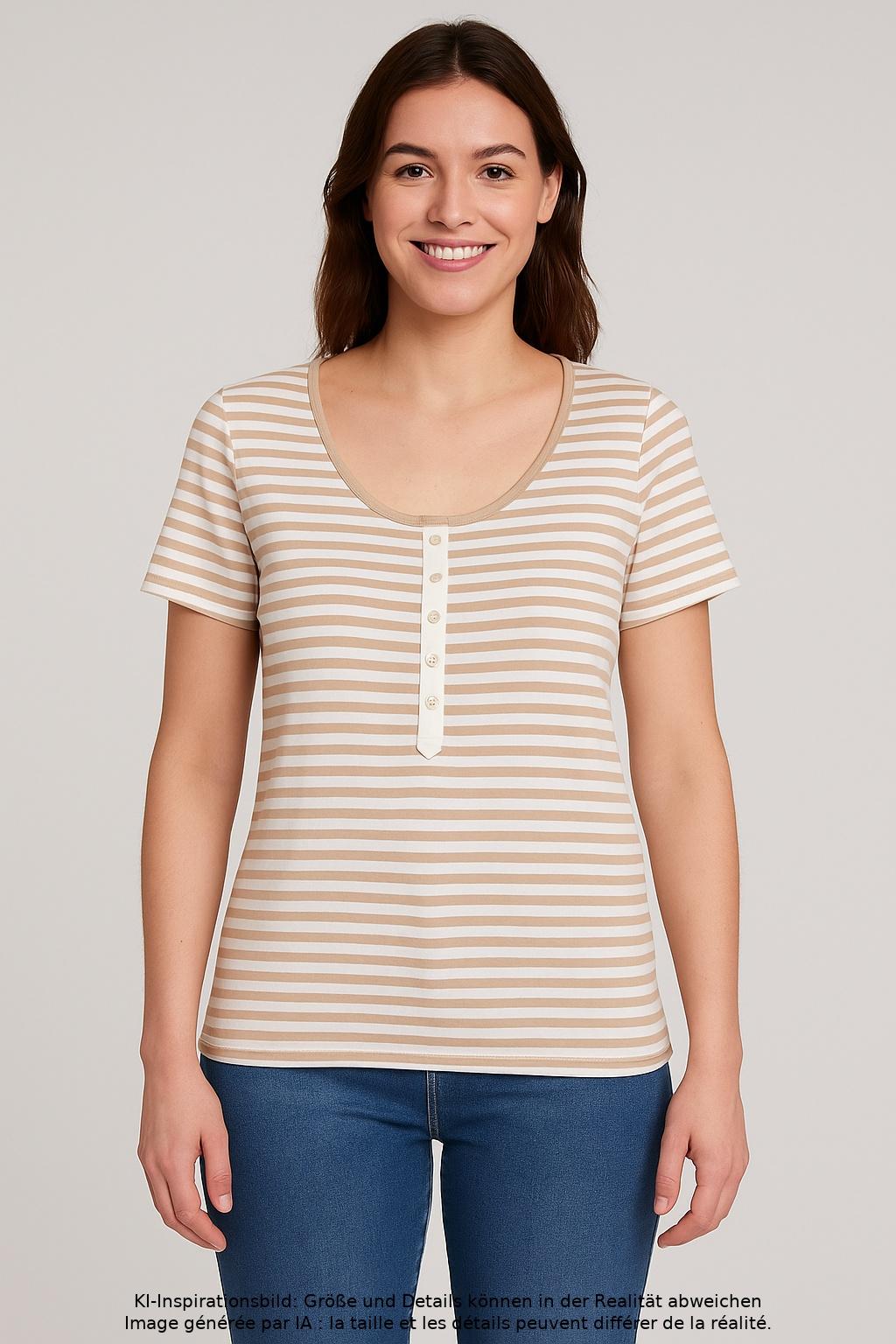 

Nice Connection Damen T-Shirt, mehrfarbig, Gr. 42