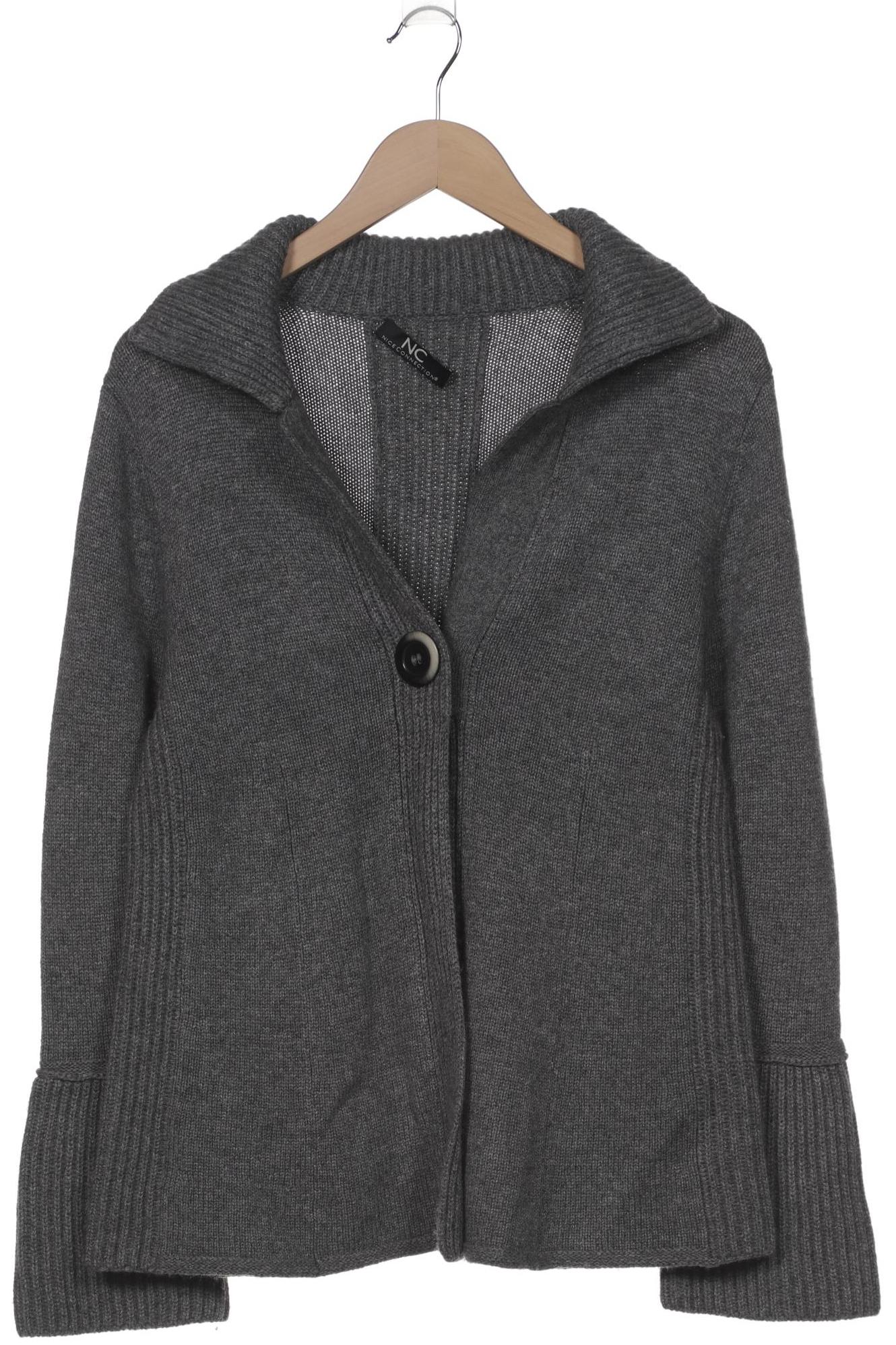 

Nice Connection Damen Strickjacke, grau, Gr. 38