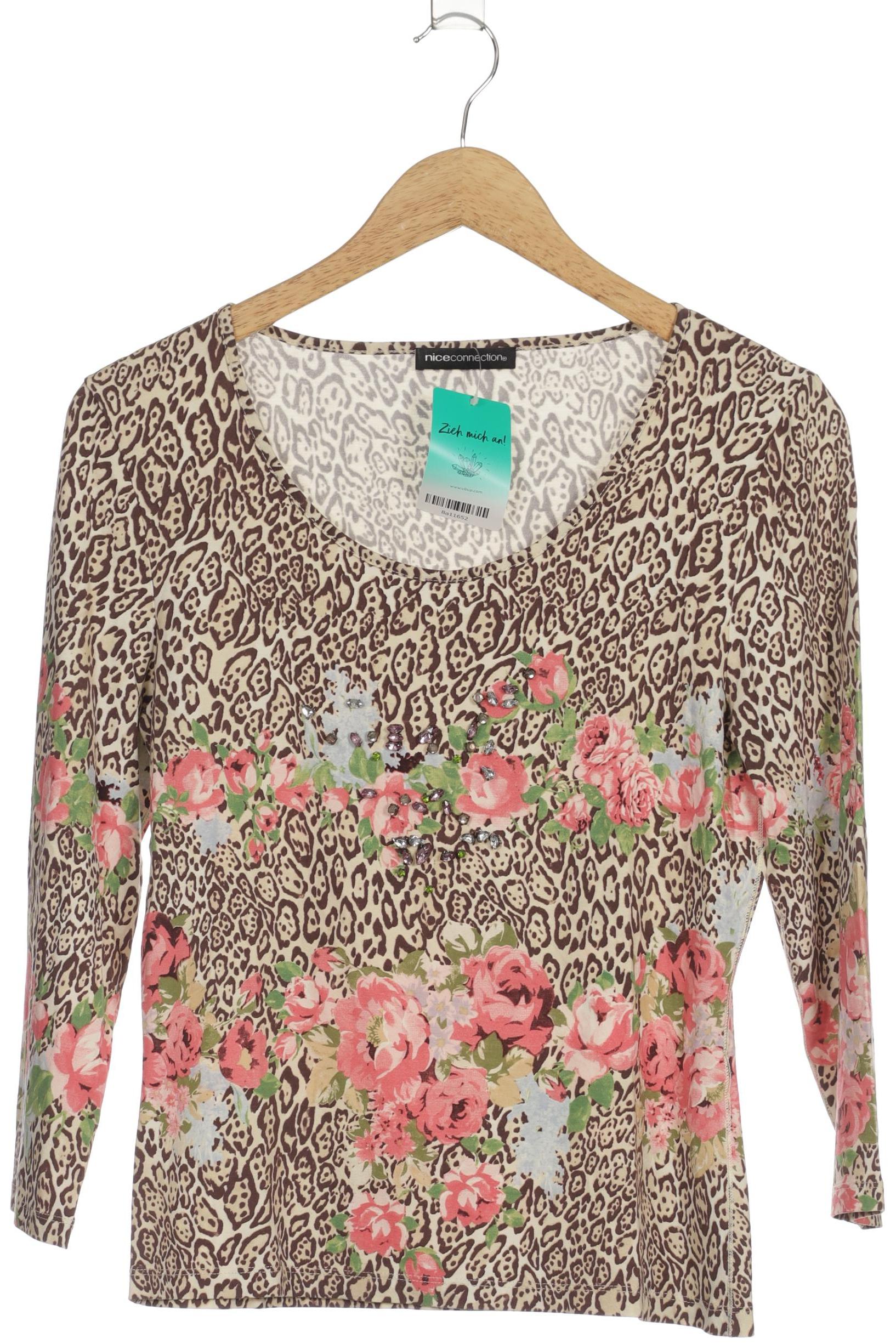 

Nice Connection Damen Langarmshirt, beige, Gr. 40