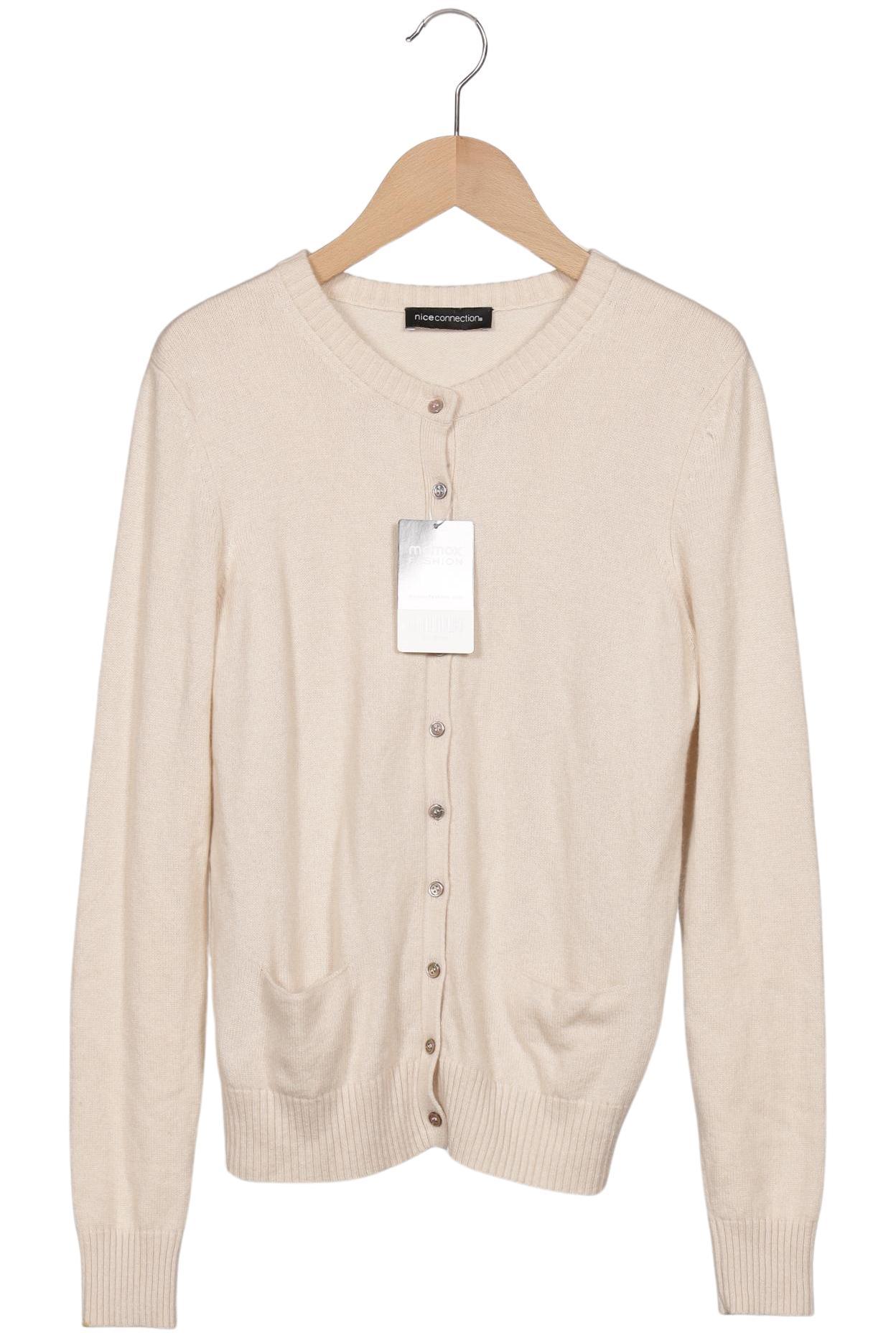 

Nice Connection Damen Strickjacke, beige, Gr. 38
