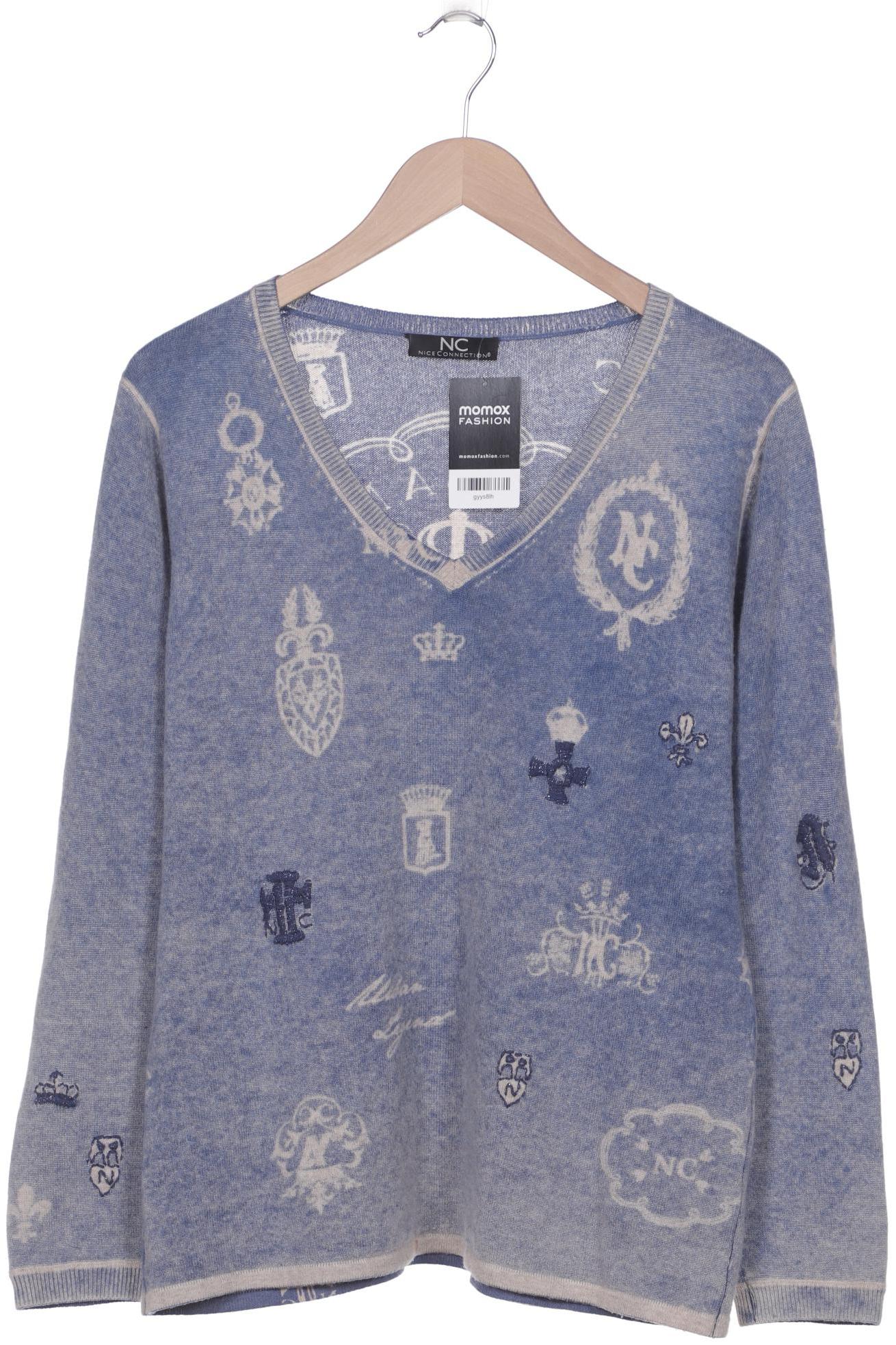 

NICE CONNECTION Damen Pullover, marineblau