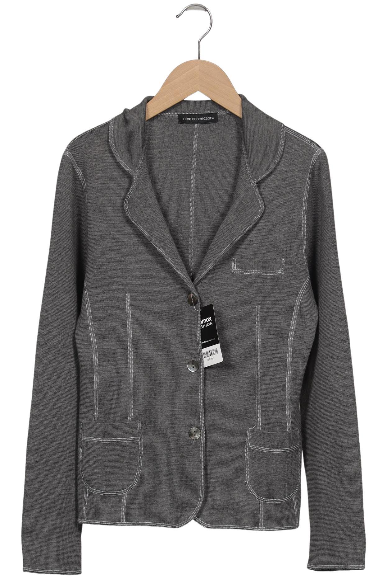

Nice Connection Damen Strickjacke, grau, Gr. 38