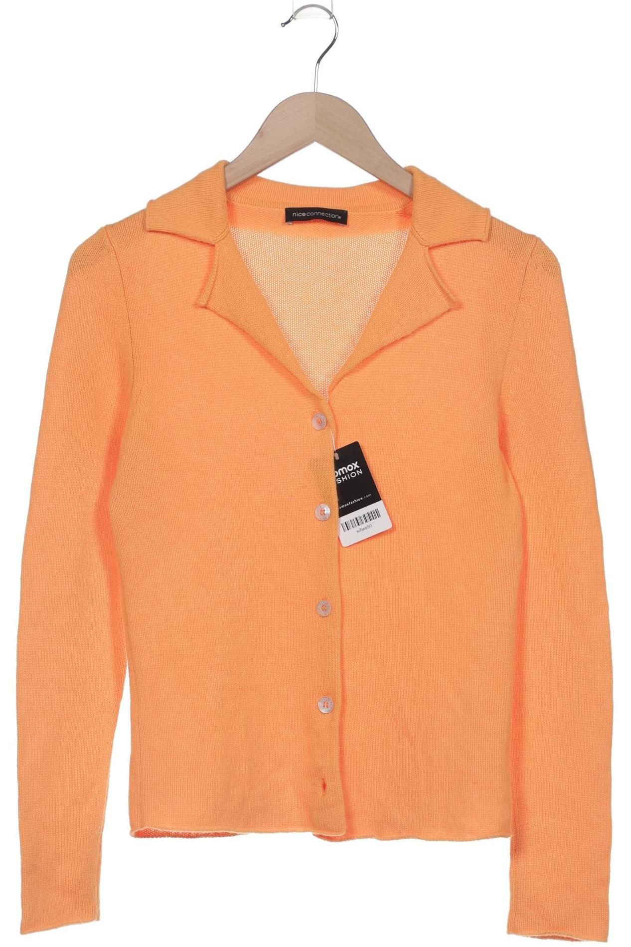 

Nice Connection Damen Strickjacke, orange, Gr. 38