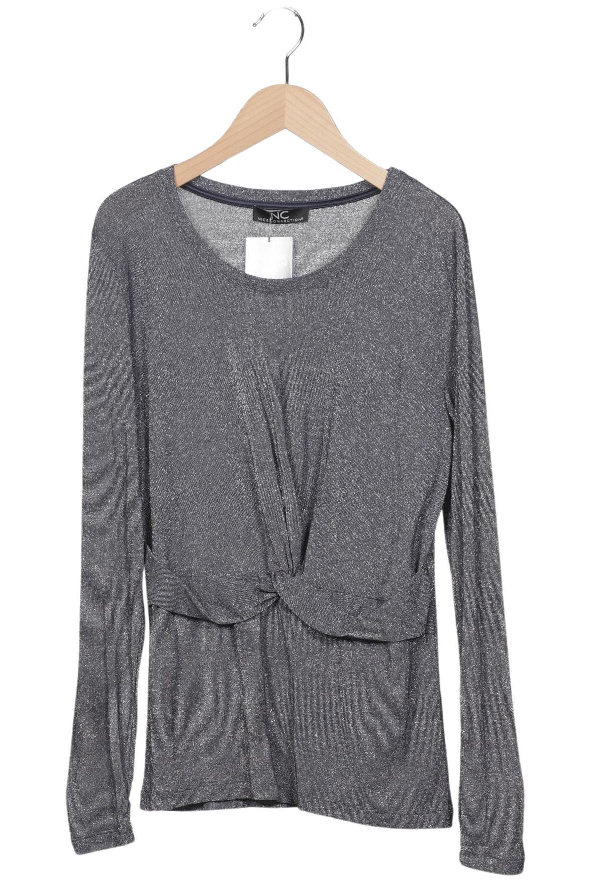 

Nice Connection Damen Langarmshirt, grau, Gr. 38