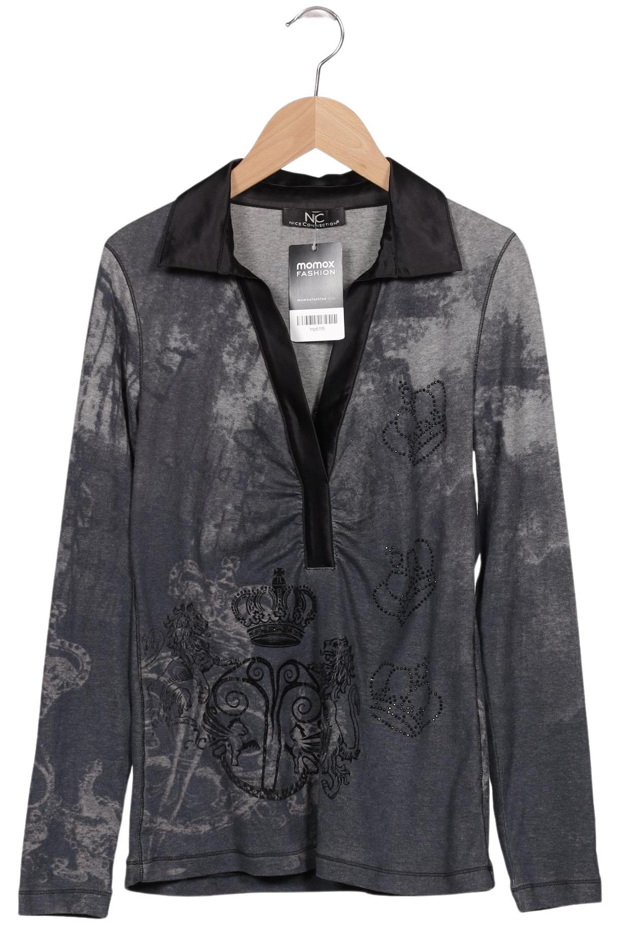 

Nice Connection Damen Langarmshirt, marineblau, Gr. 38