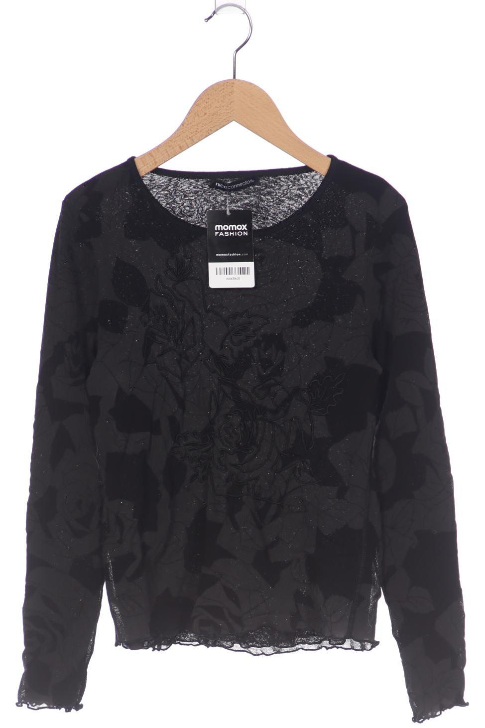 

Nice Connection Damen Langarmshirt, schwarz, Gr. 40