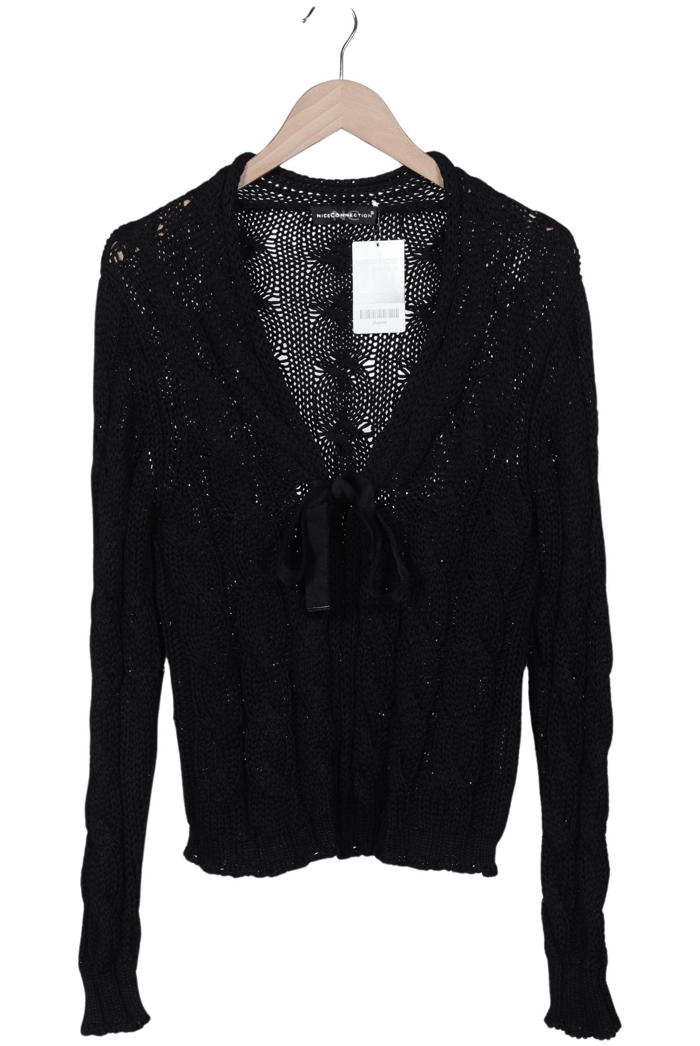 

Nice Connection Damen Strickjacke, schwarz, Gr. 44