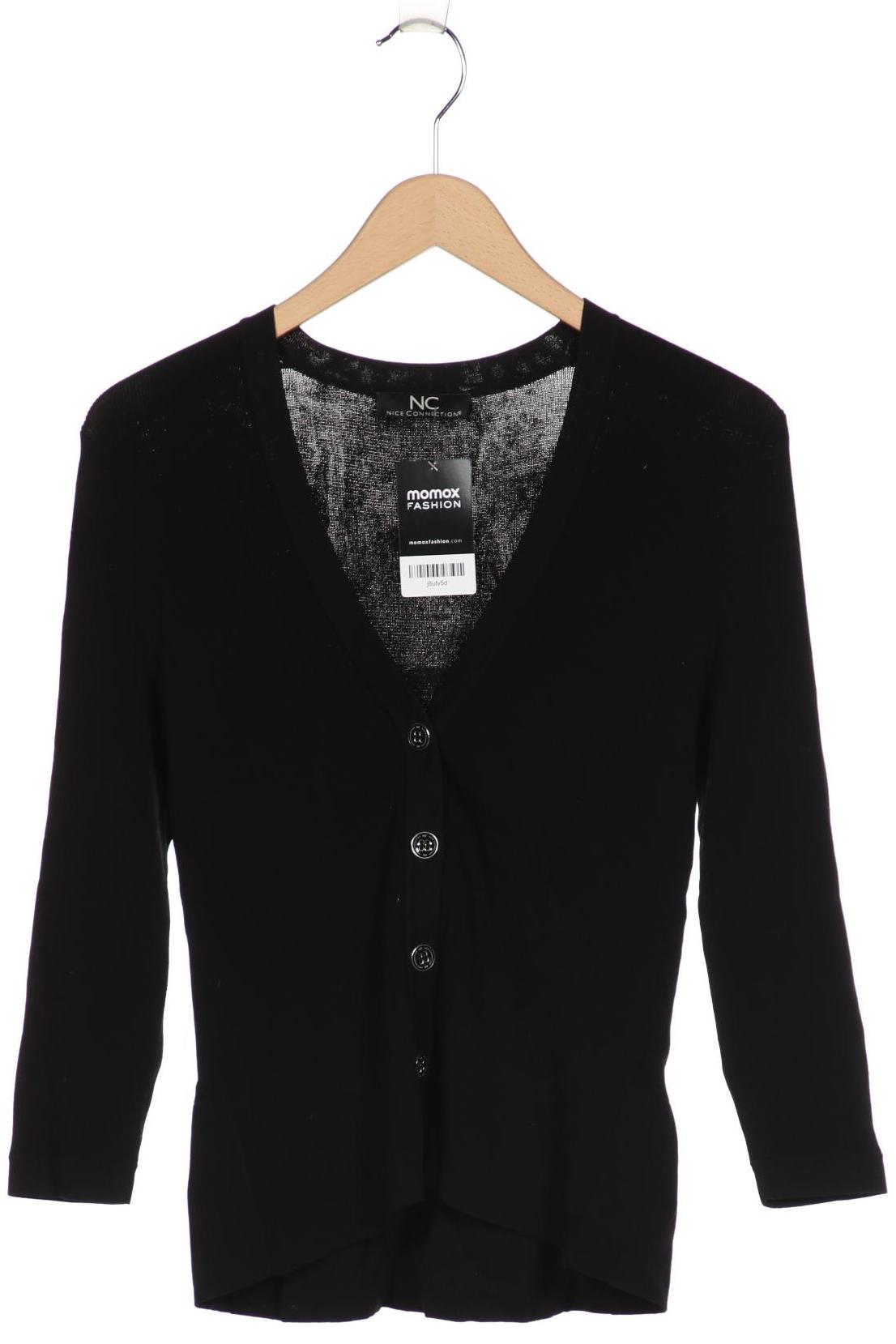 

NICE CONNECTION Damen Strickjacke, schwarz