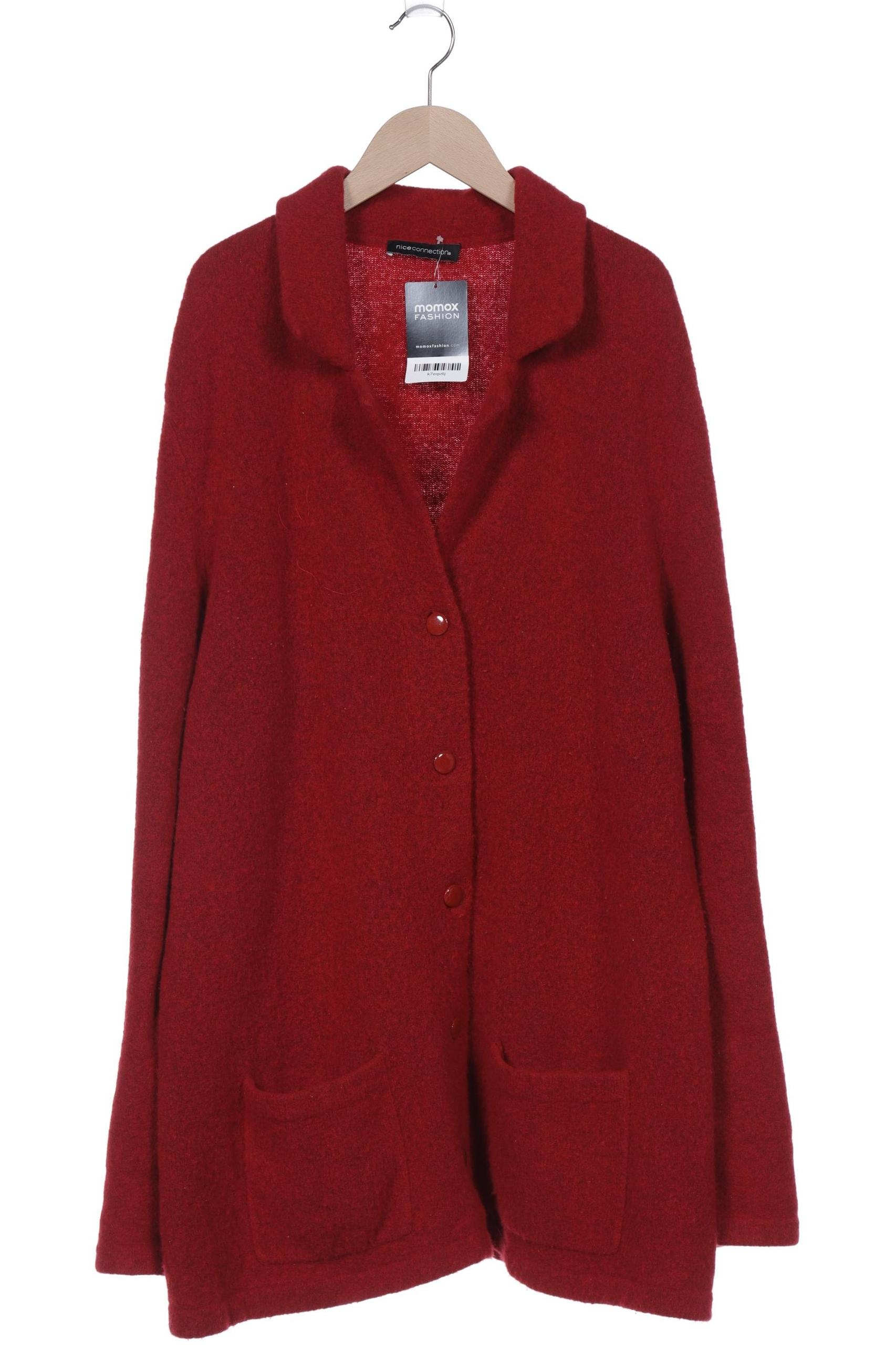 

Nice Connection Damen Strickjacke, rot, Gr. 46