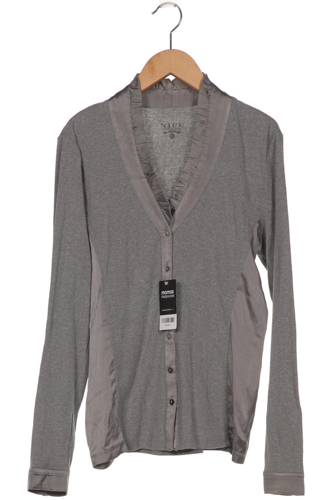 

NICE CONNECTION Damen Strickjacke, grau