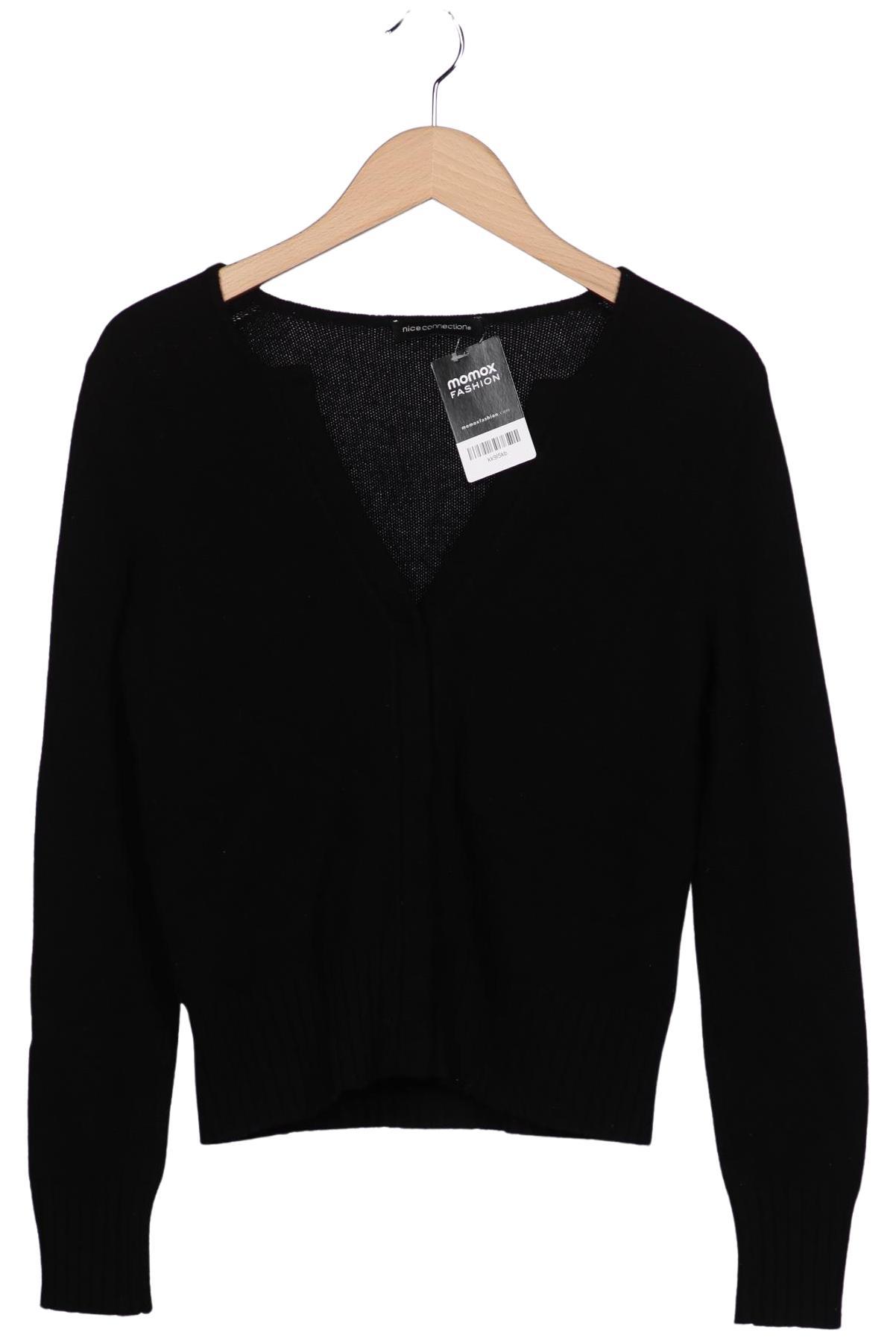 

Nice Connection Damen Strickjacke, schwarz, Gr. 40