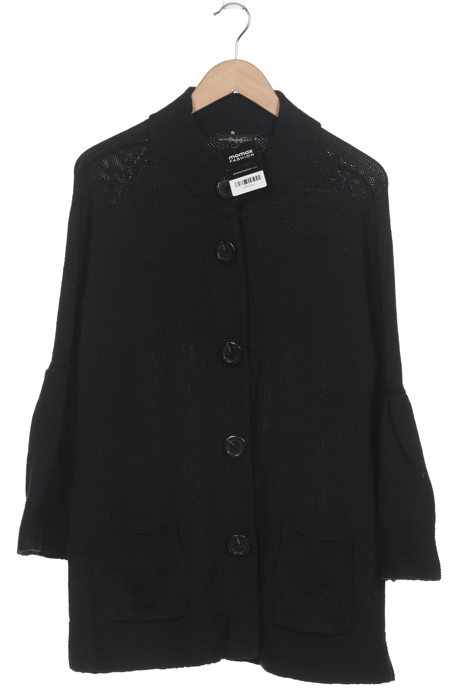 

Nice Connection Damen Strickjacke, schwarz, Gr. 44