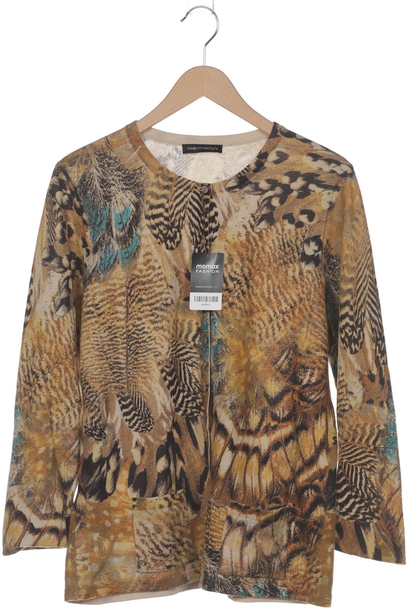 

Nice Connection Damen Strickjacke, braun, Gr. 46