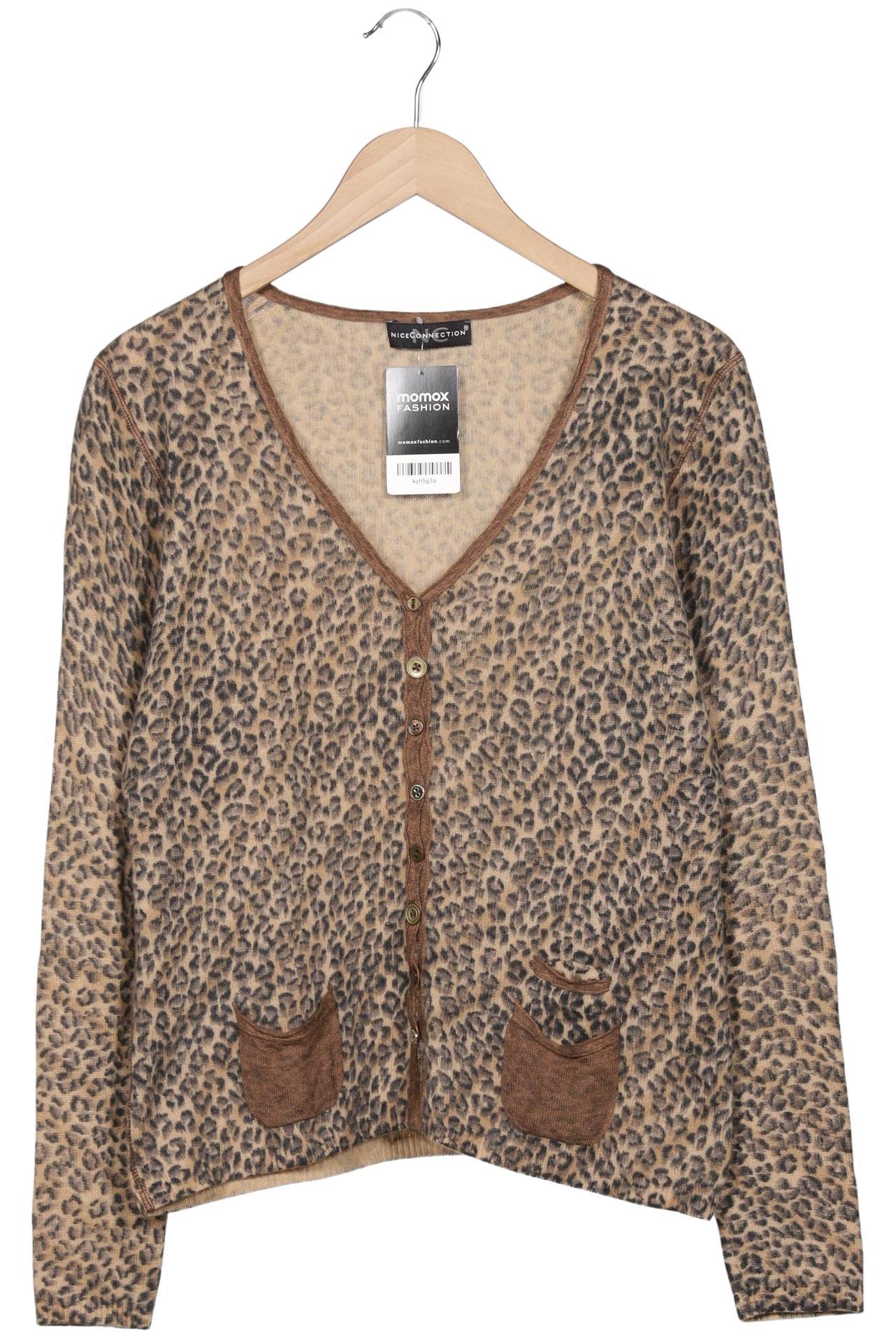 

Nice Connection Damen Strickjacke, braun, Gr. 40