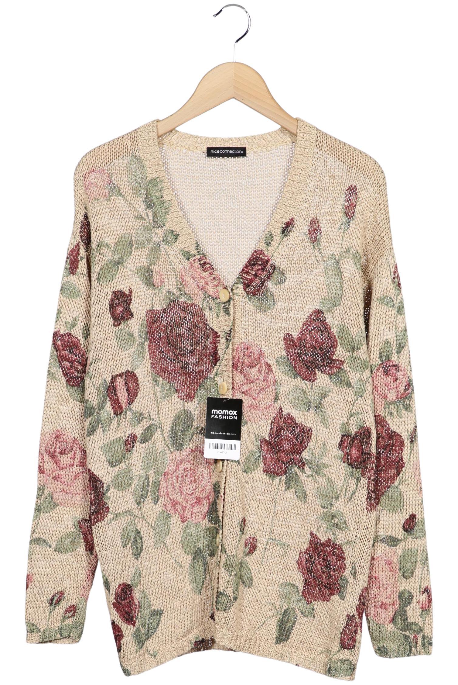 

Nice Connection Damen Strickjacke, beige, Gr. 42