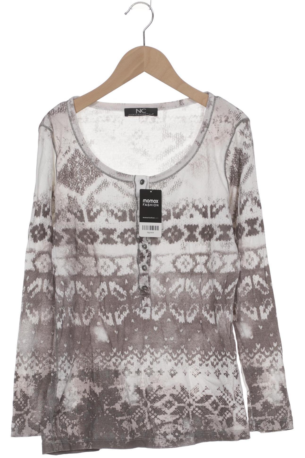 

Nice Connection Damen Langarmshirt, grau, Gr. 42