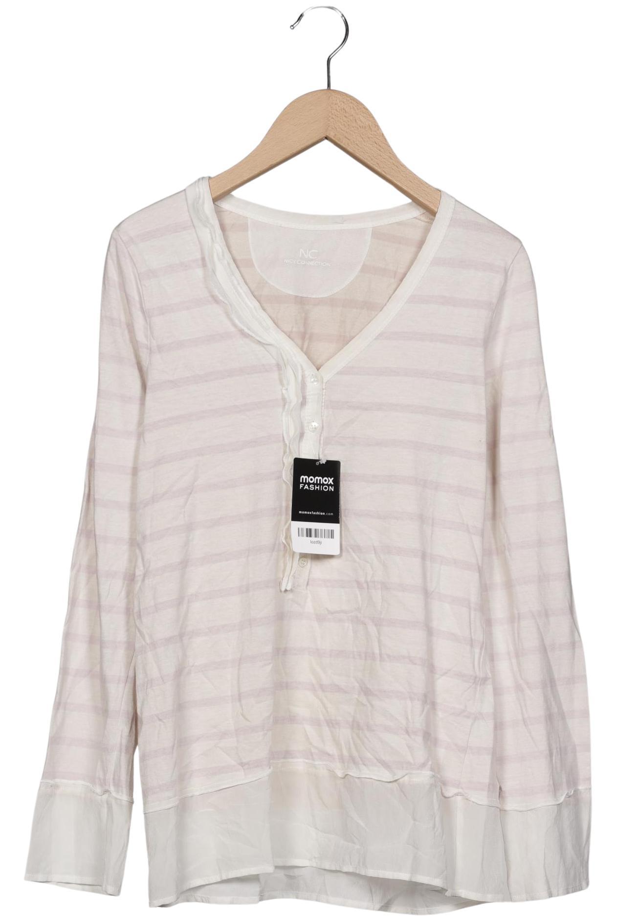 

Nice Connection Damen Langarmshirt, cremeweiß, Gr. 36