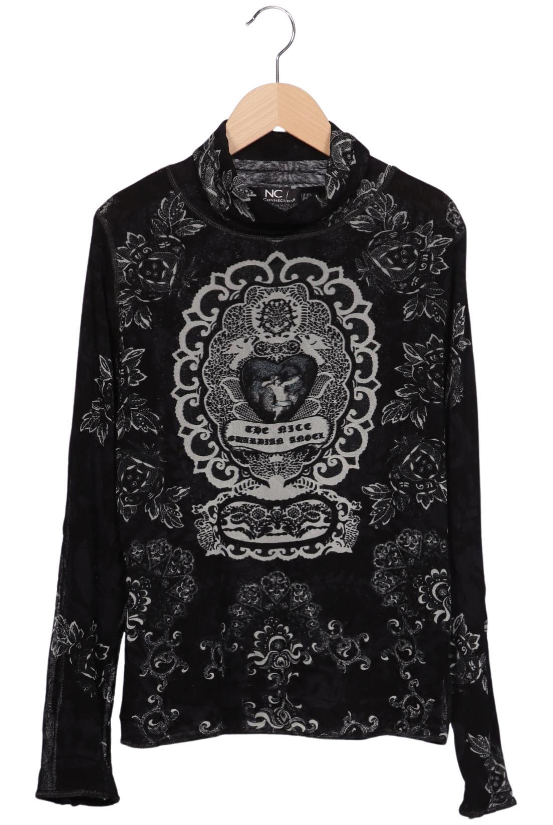 

Nice Connection Damen Langarmshirt, schwarz, Gr. 42