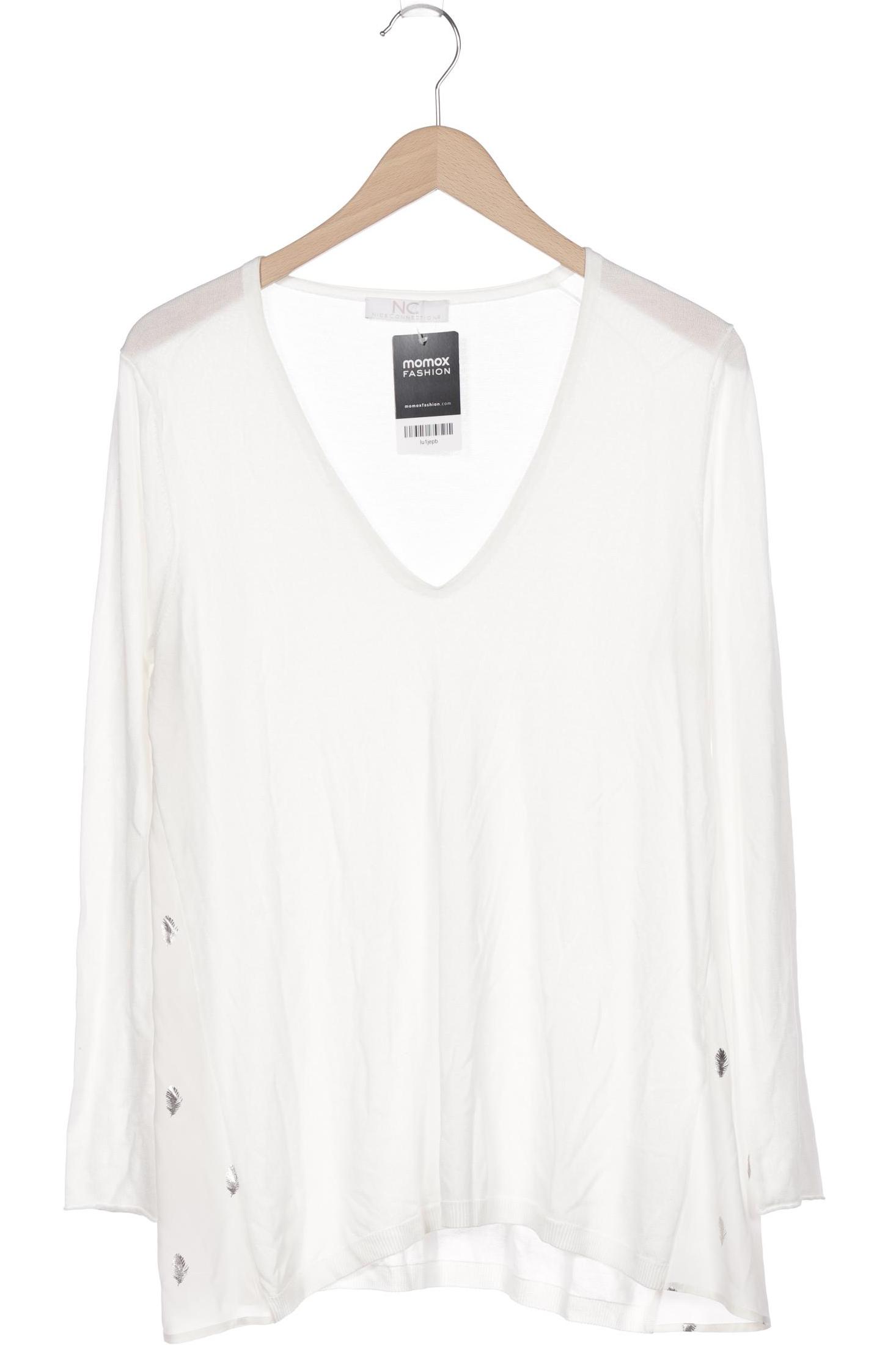 

NICE CONNECTION Damen Pullover, weiß