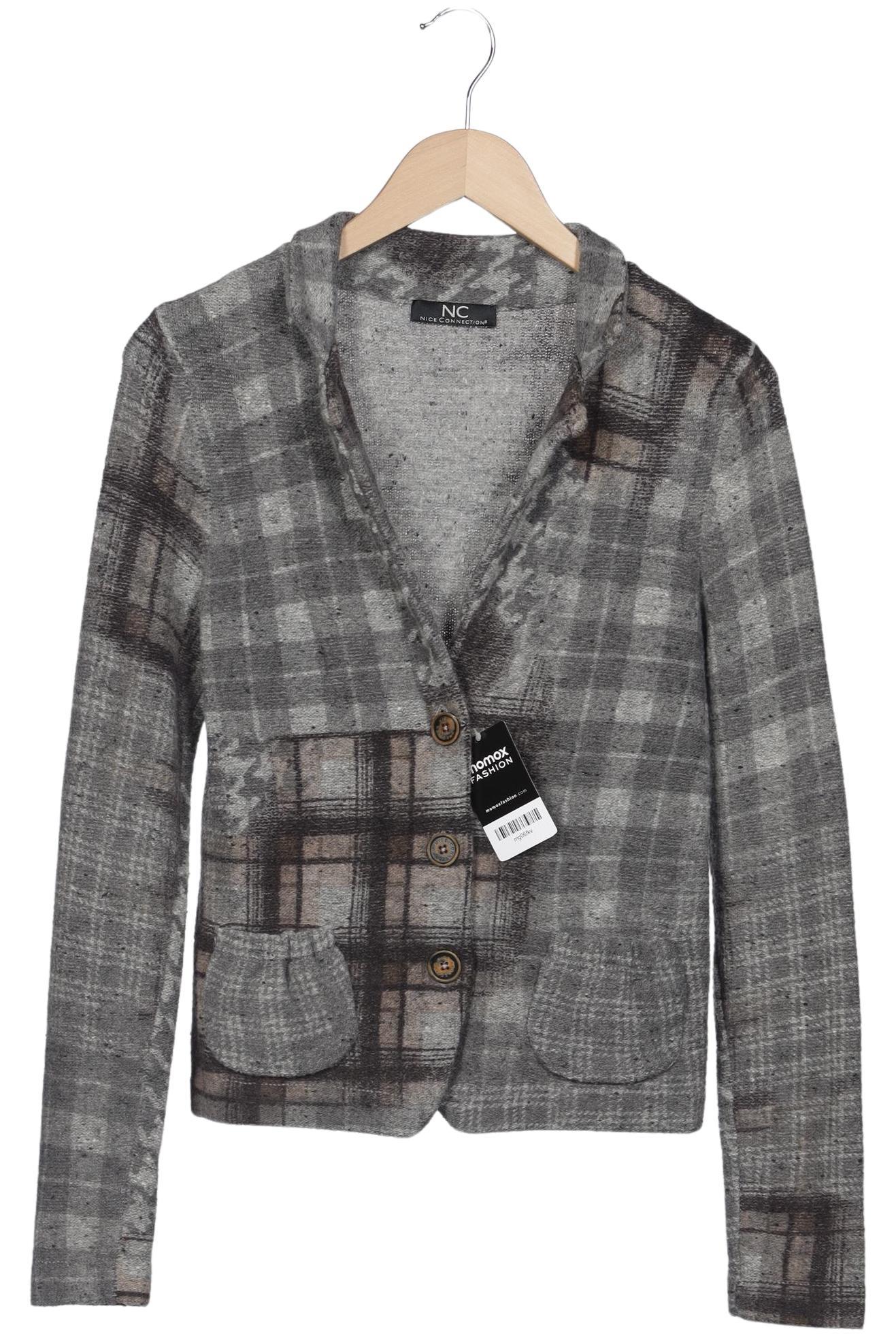 

Nice Connection Damen Strickjacke, grau, Gr. 36