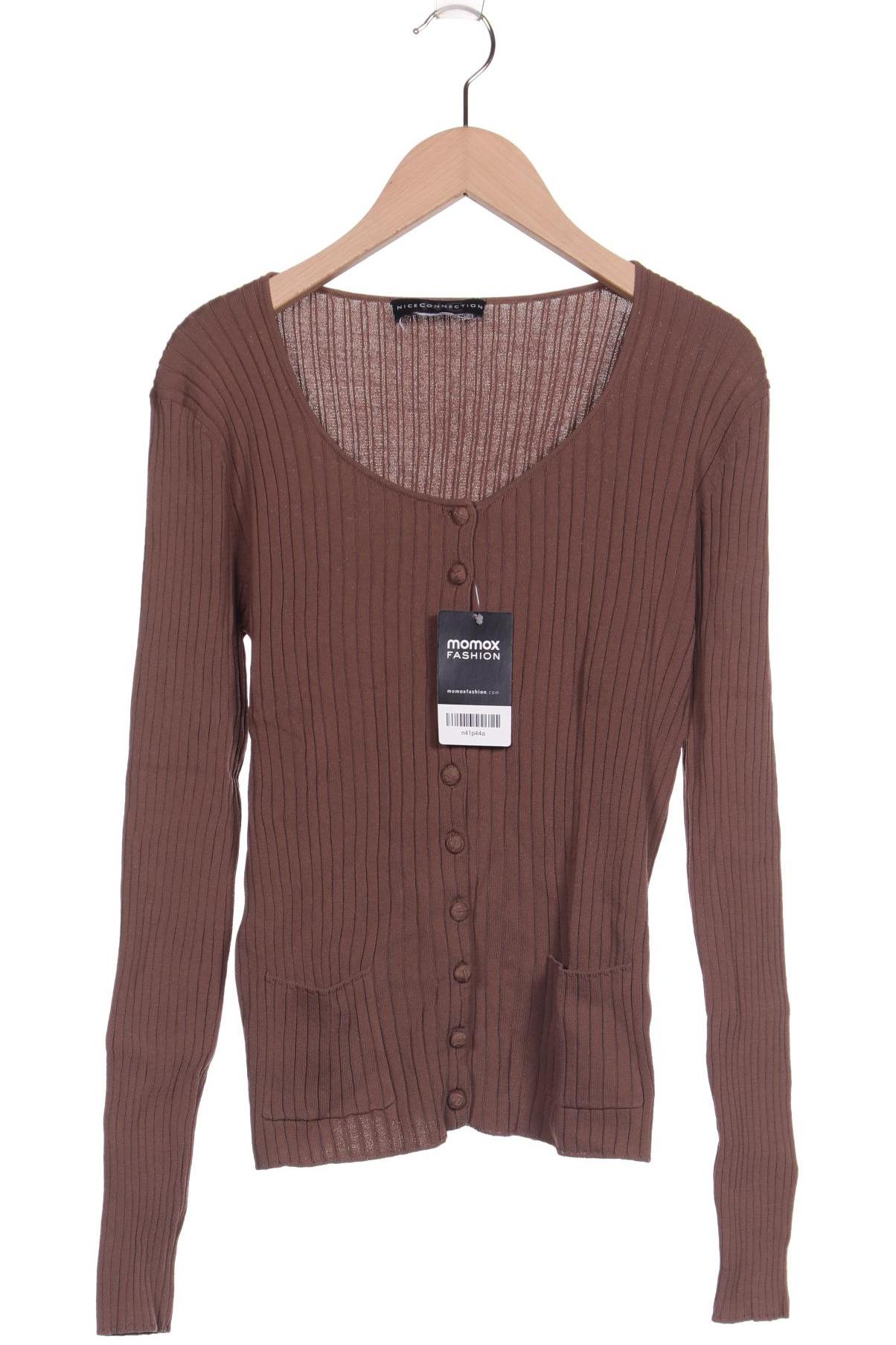 

NICE CONNECTION Damen Strickjacke, braun