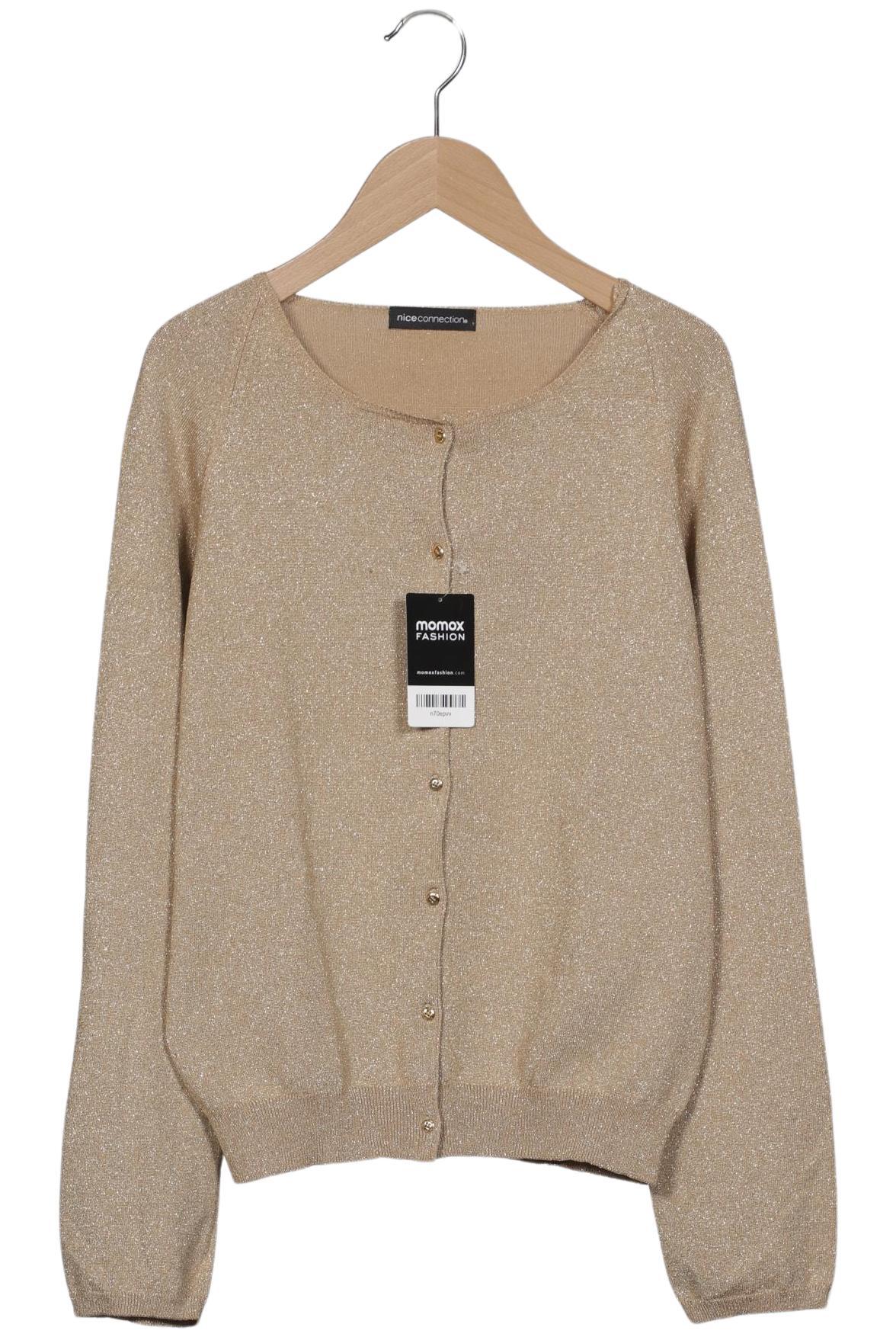 

Nice Connection Damen Strickjacke, beige, Gr. 36