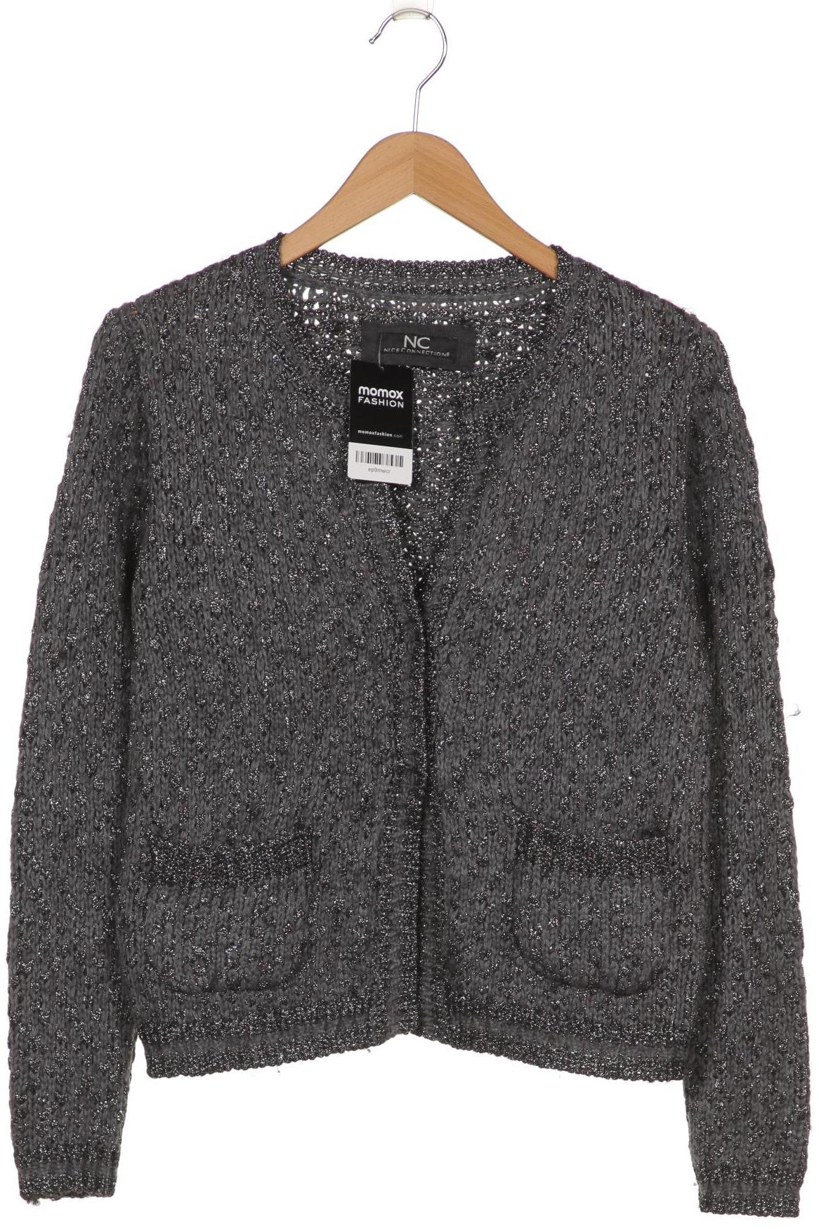 

Nice Connection Damen Strickjacke, grau, Gr. 36