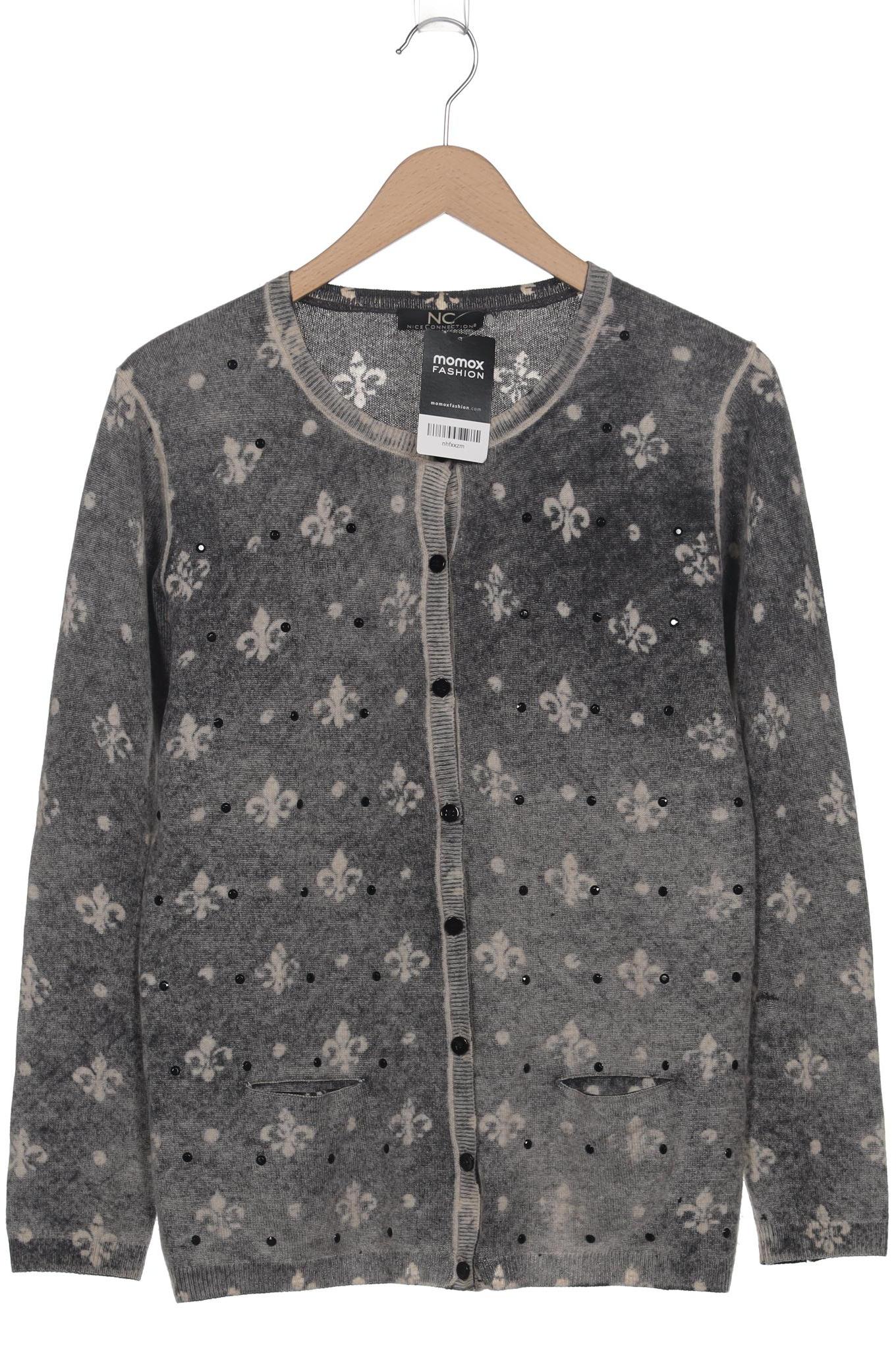 

Nice Connection Damen Strickjacke, grau, Gr. 40