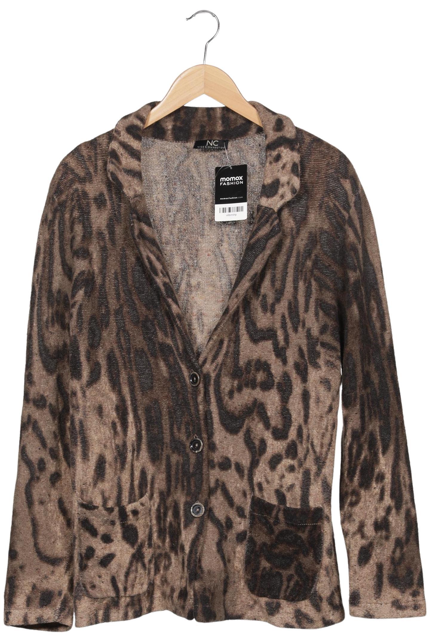 

Nice Connection Damen Strickjacke, braun, Gr. 44