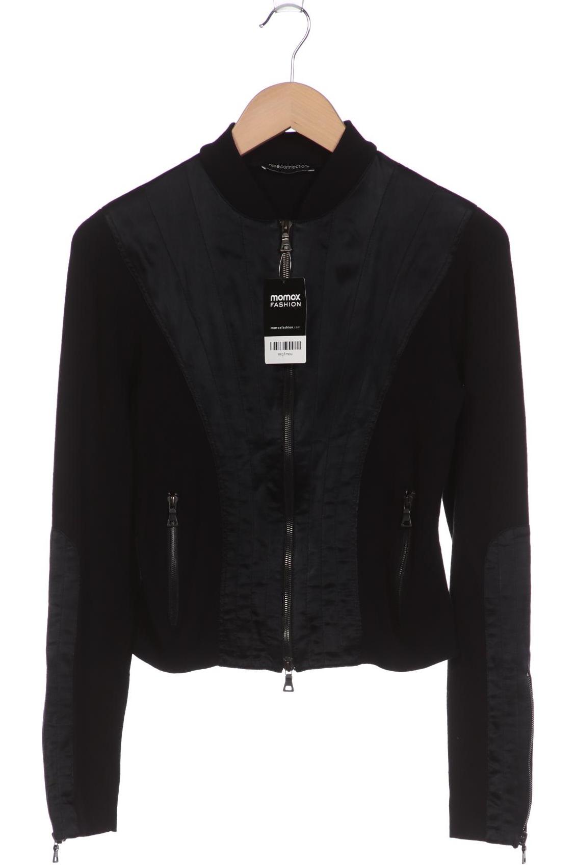 

NICE CONNECTION Damen Strickjacke, schwarz