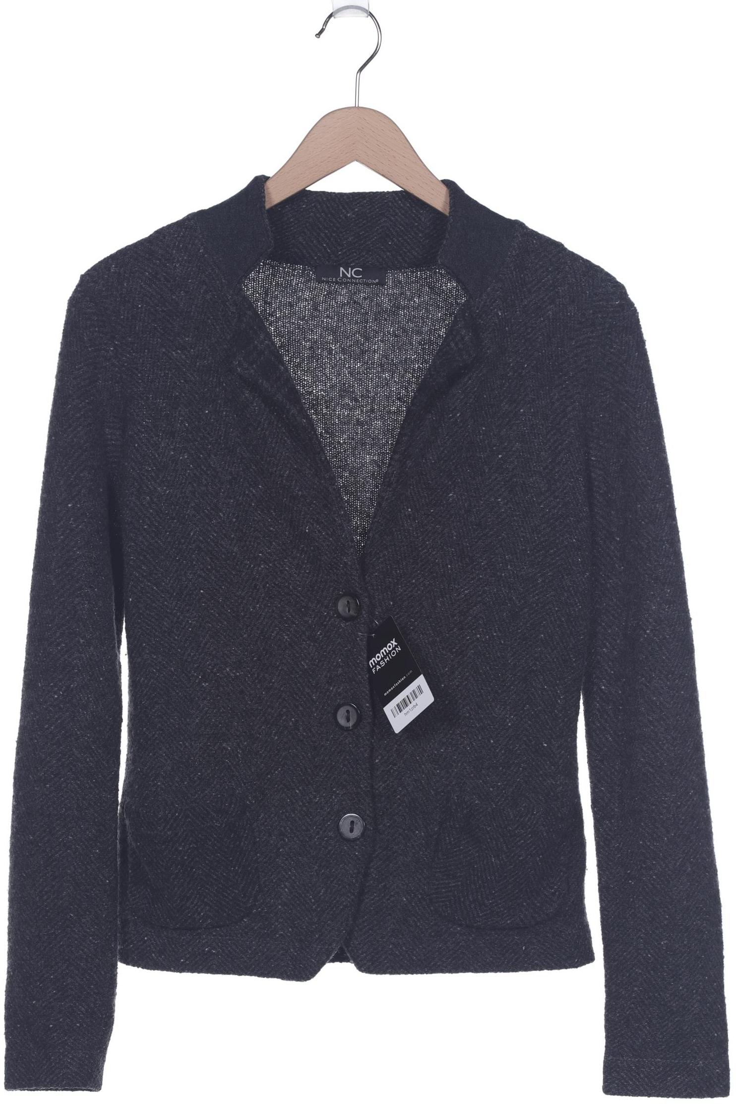 

NICE CONNECTION Damen Strickjacke, grau