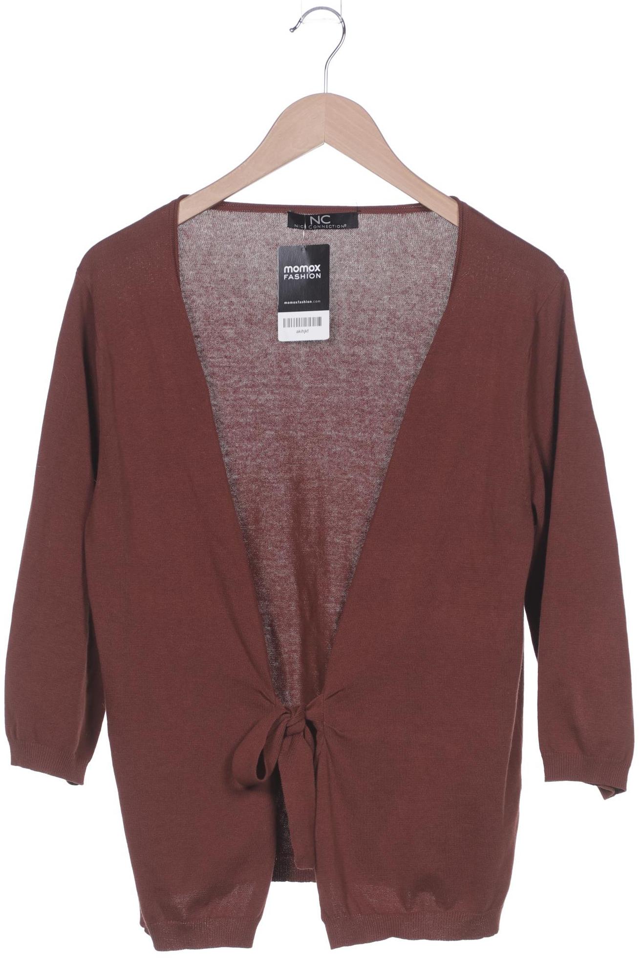 

Nice Connection Damen Strickjacke, braun, Gr. 42
