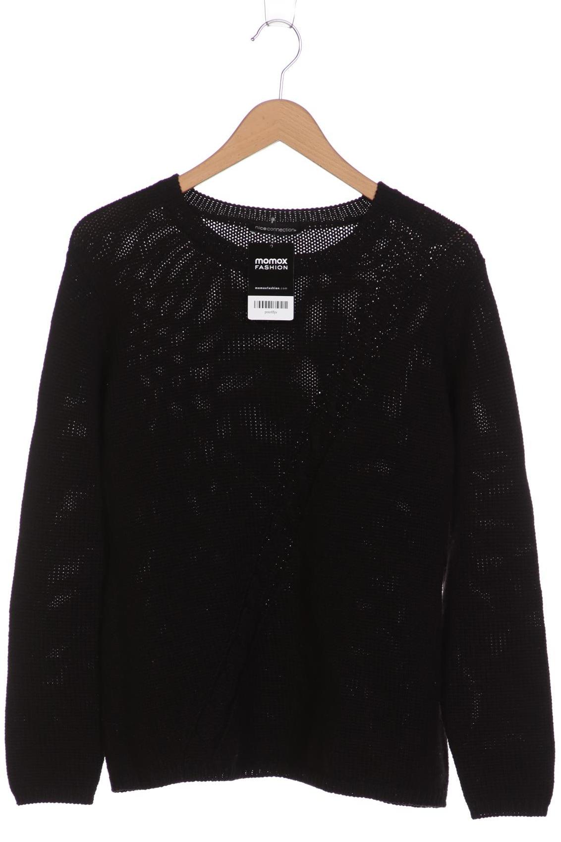 

NICE CONNECTION Damen Pullover, schwarz